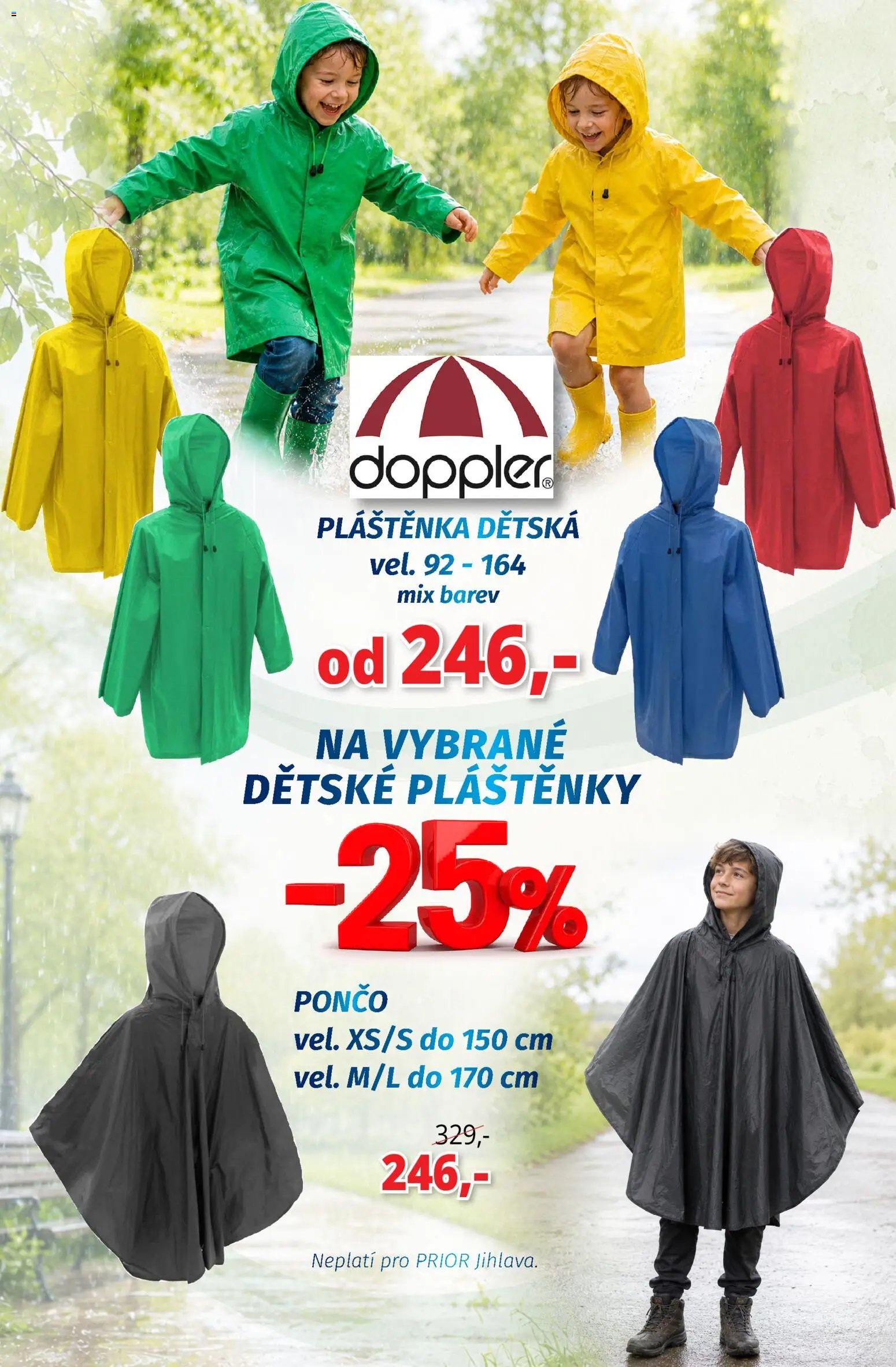 Prior - Akční Nabídka Deštníků A Pláštěnek