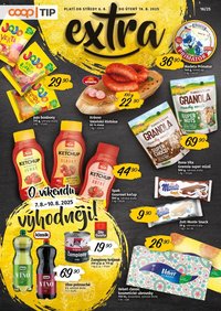 Coop leták - Tip Extra (2025-08-06 - 2025-08-19)