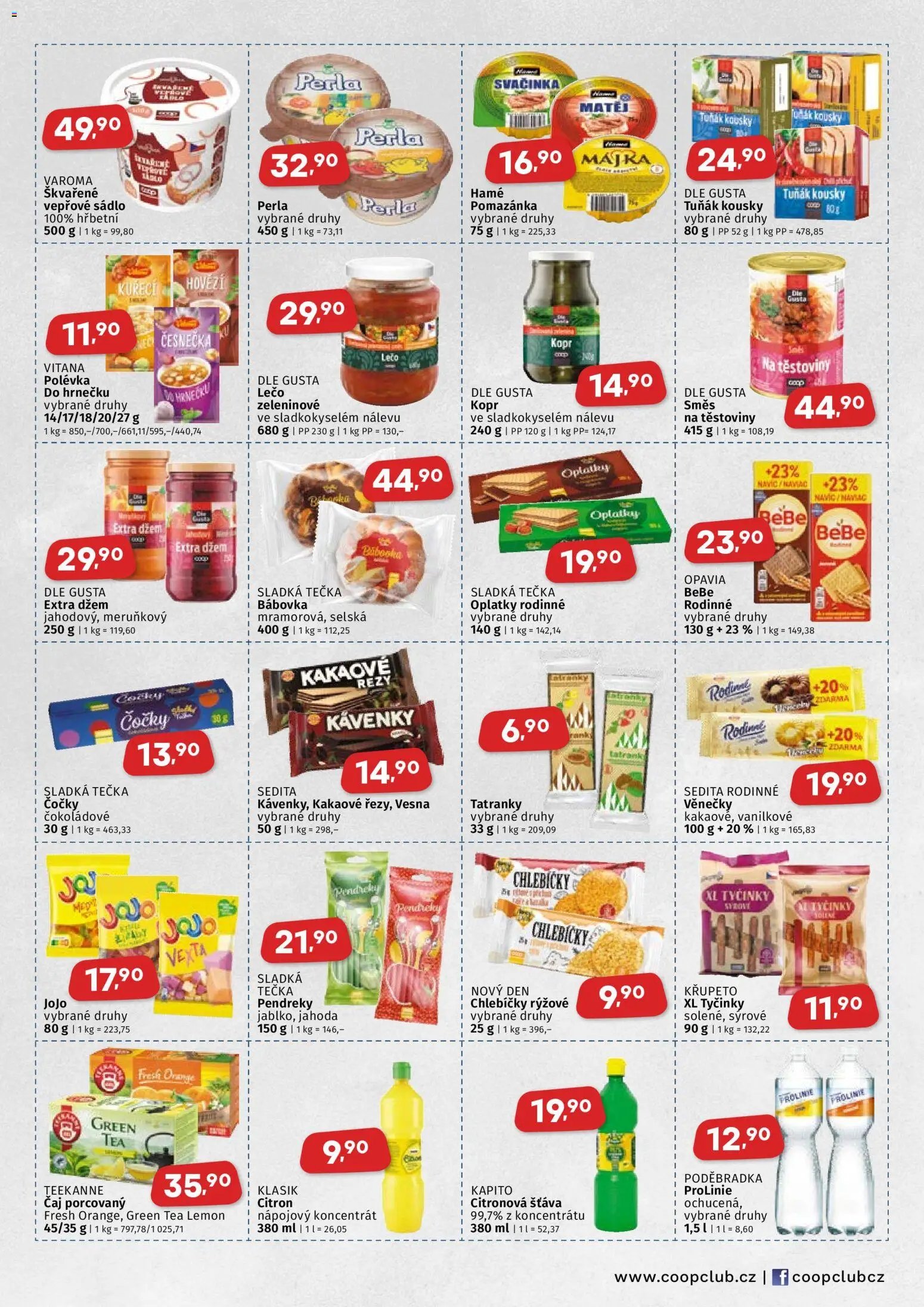 Coop leták - Východočeský region (2026-01-14 - 2026-01-27)