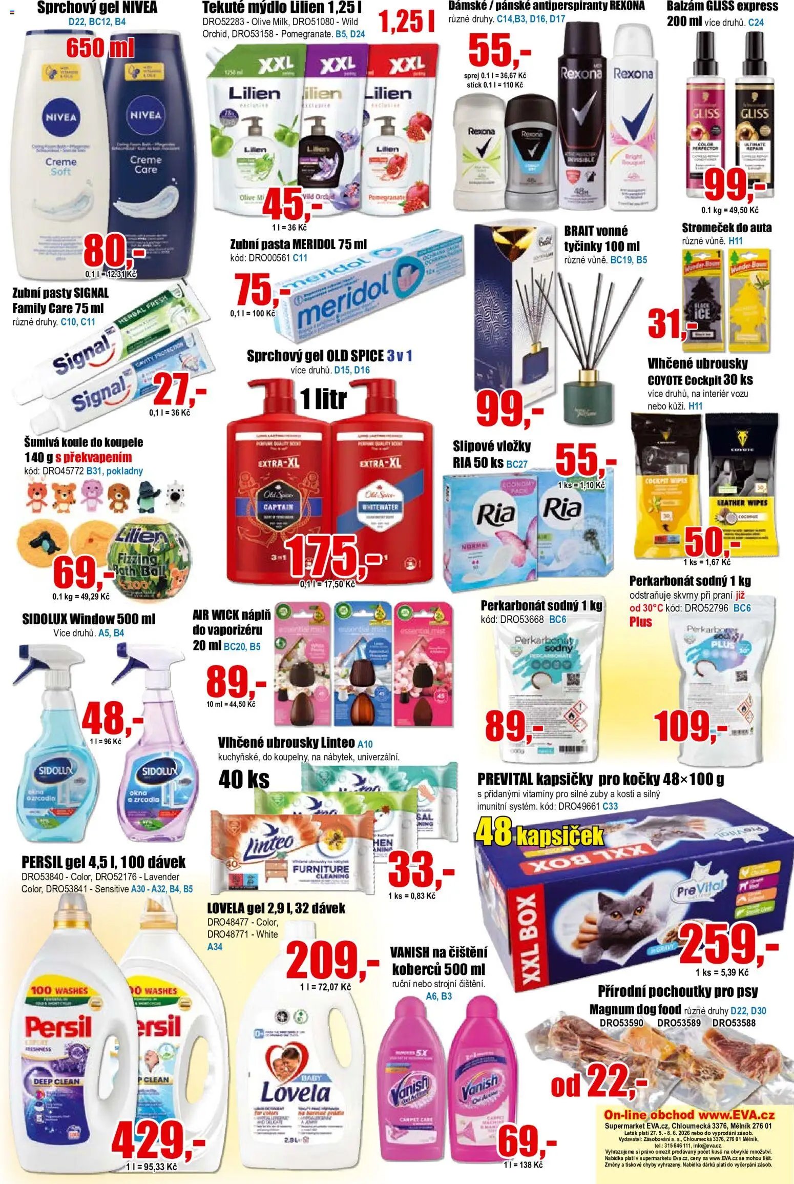Eva supermarket leták