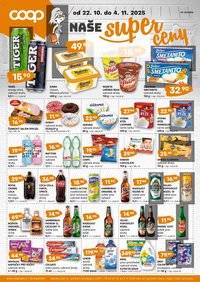 Terno leták - COOP naše super ceny (2025-10-22 - 2025-11-04)