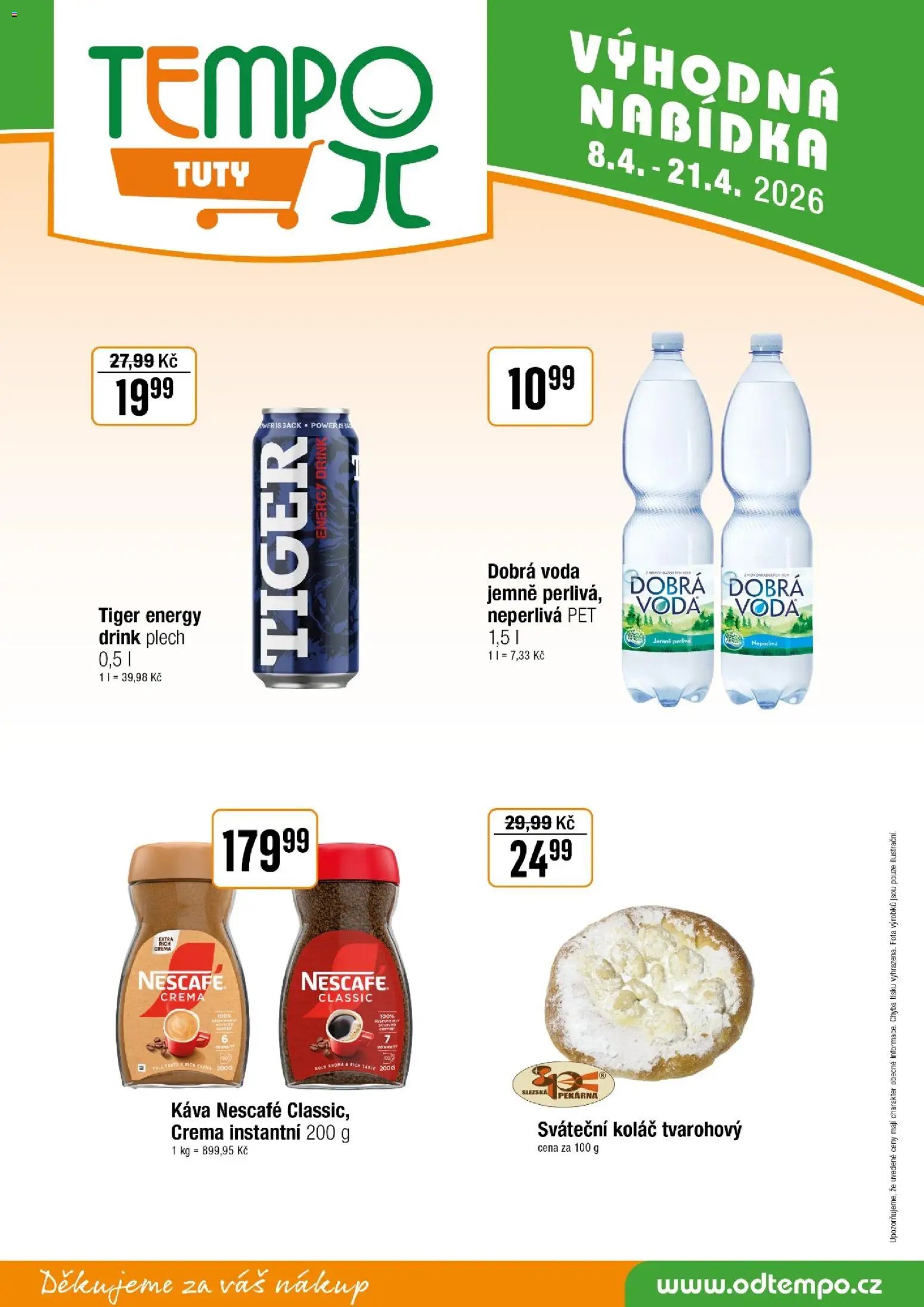 Tempo leták - Tuty (2026-04-08 - 2026-04-21)