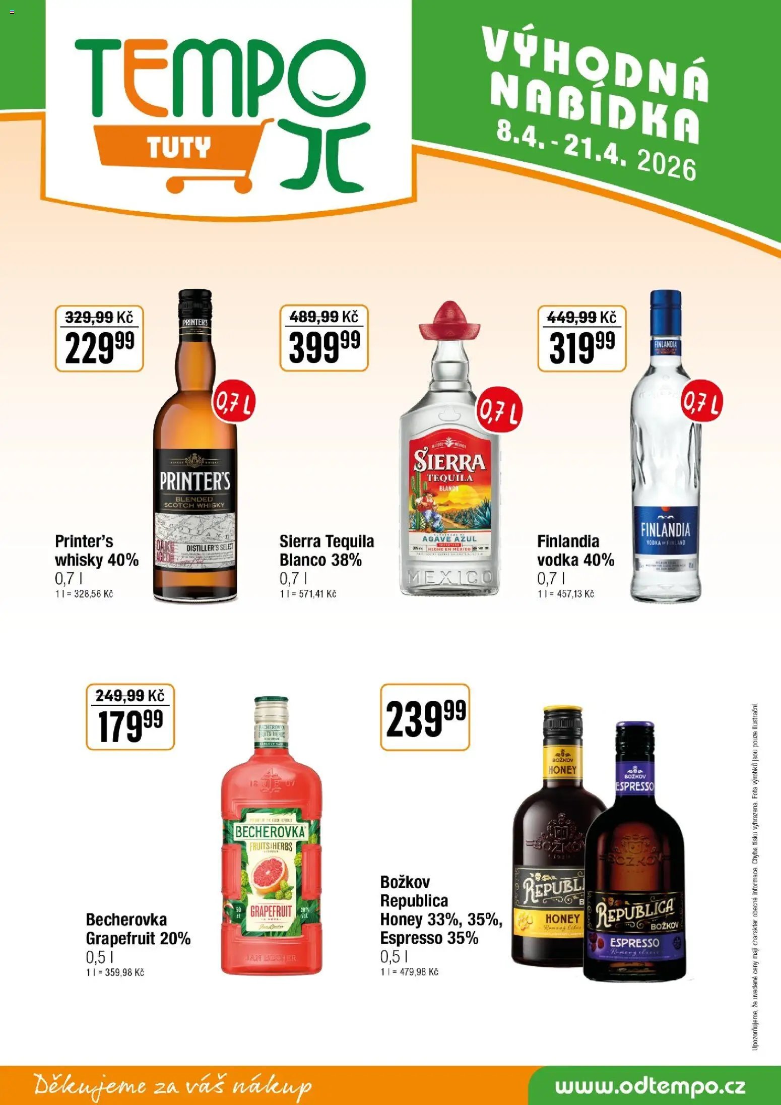 Tempo leták - Tuty (2026-04-08 - 2026-04-21)