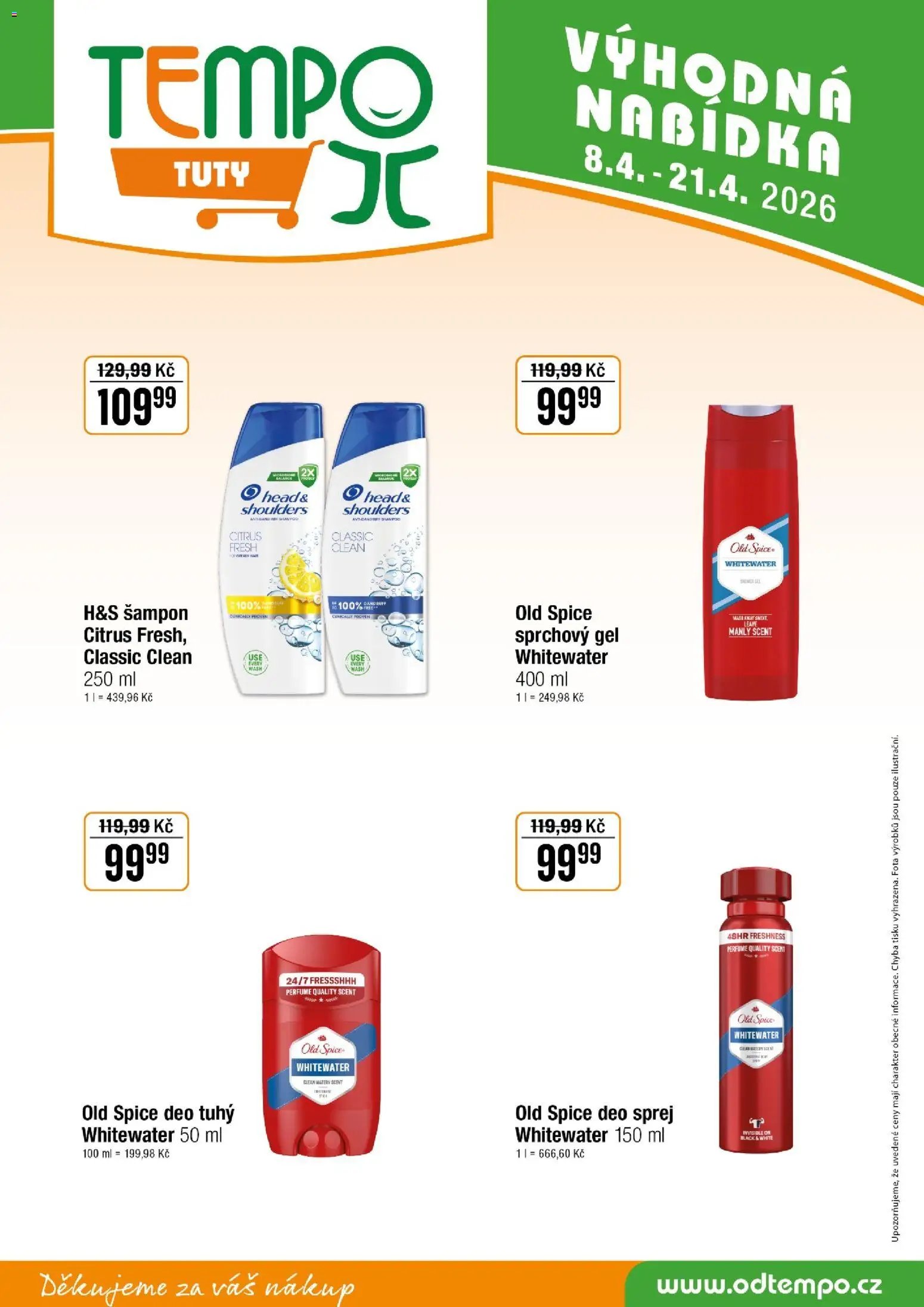 Tempo leták - Tuty (2026-04-08 - 2026-04-21)