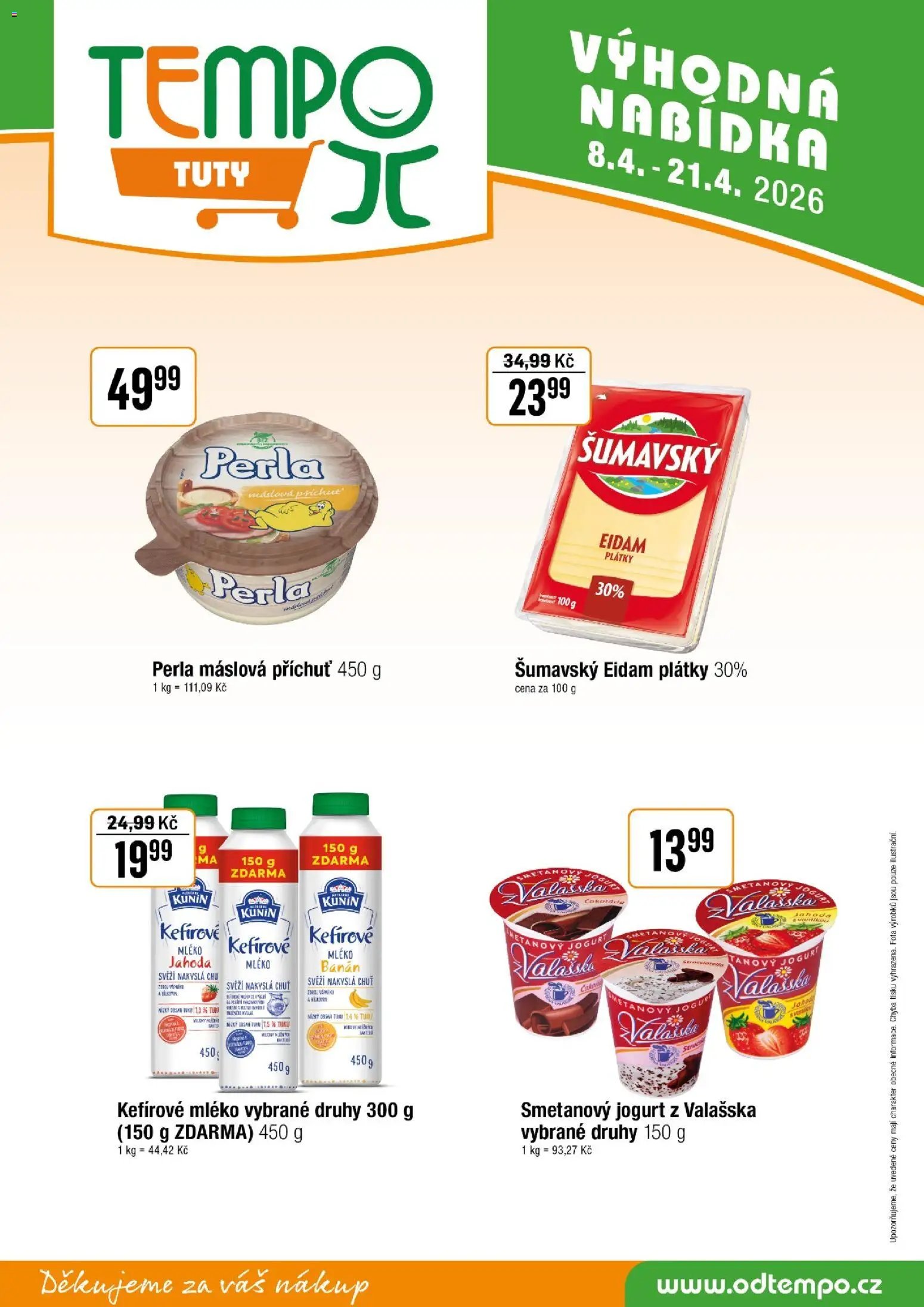 Tempo leták - Tuty (2026-04-08 - 2026-04-21)