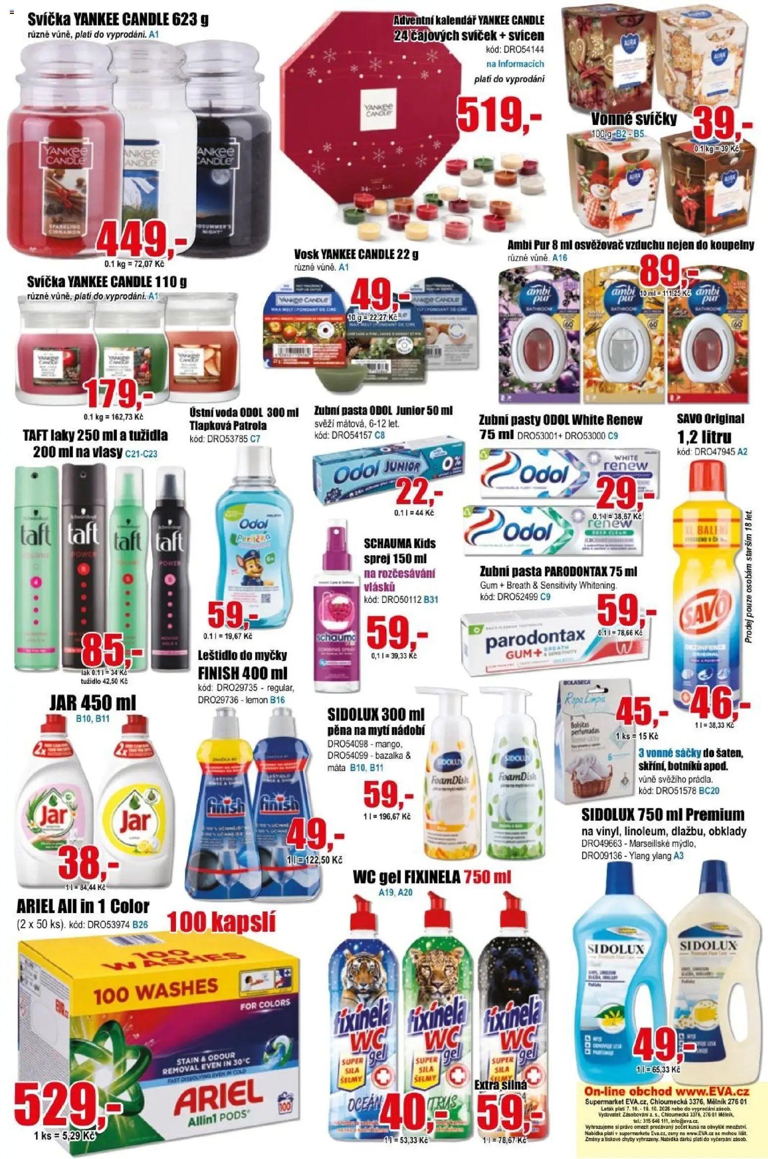 Eva supermarket leták