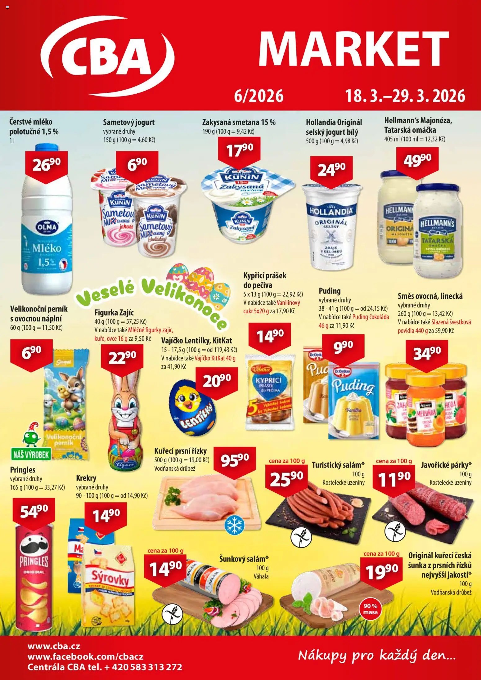 CBA leták - Market (2026-03-18 - 2026-03-29)