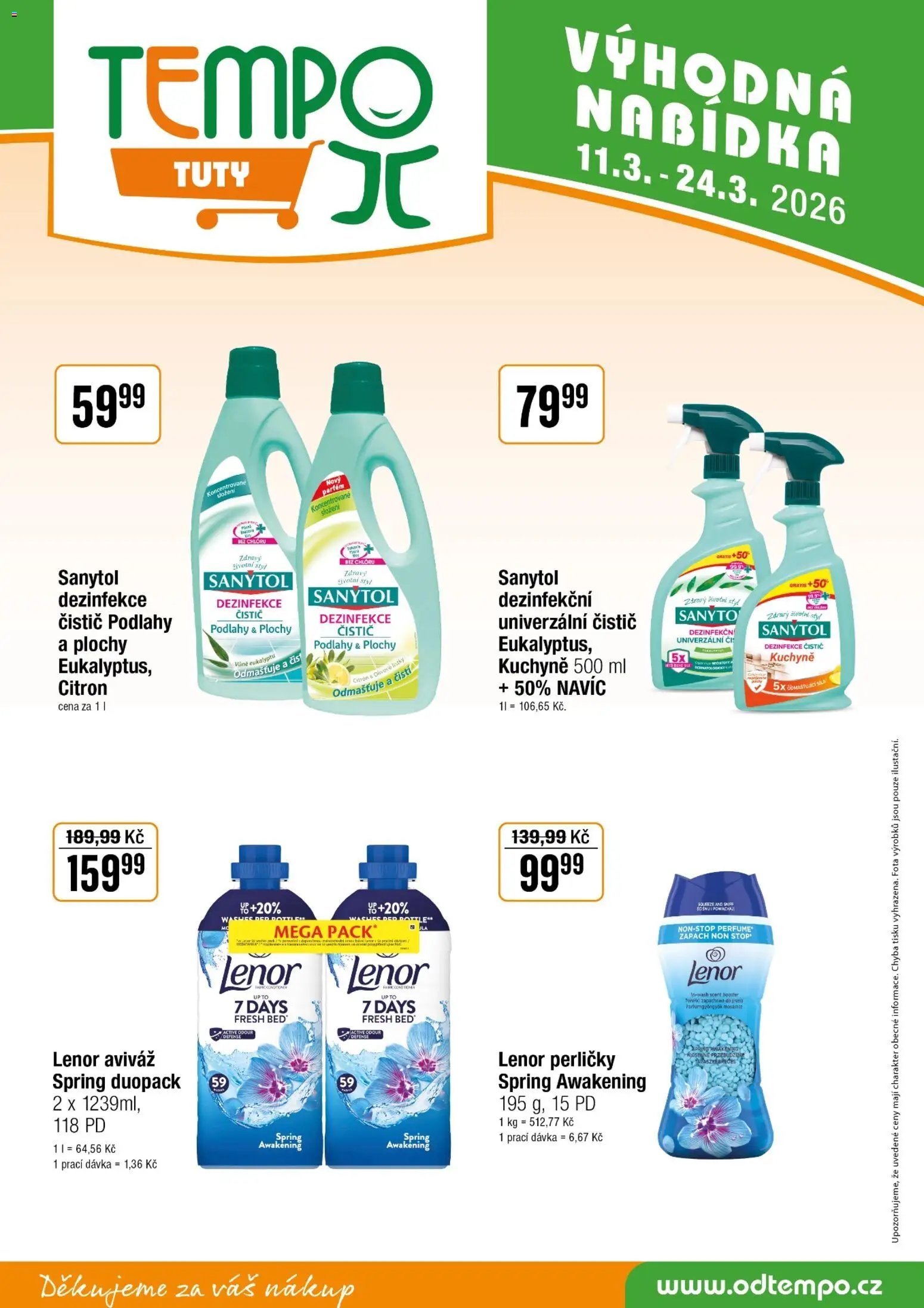 Tempo leták - Tuty (2026-03-11 - 2026-03-24)