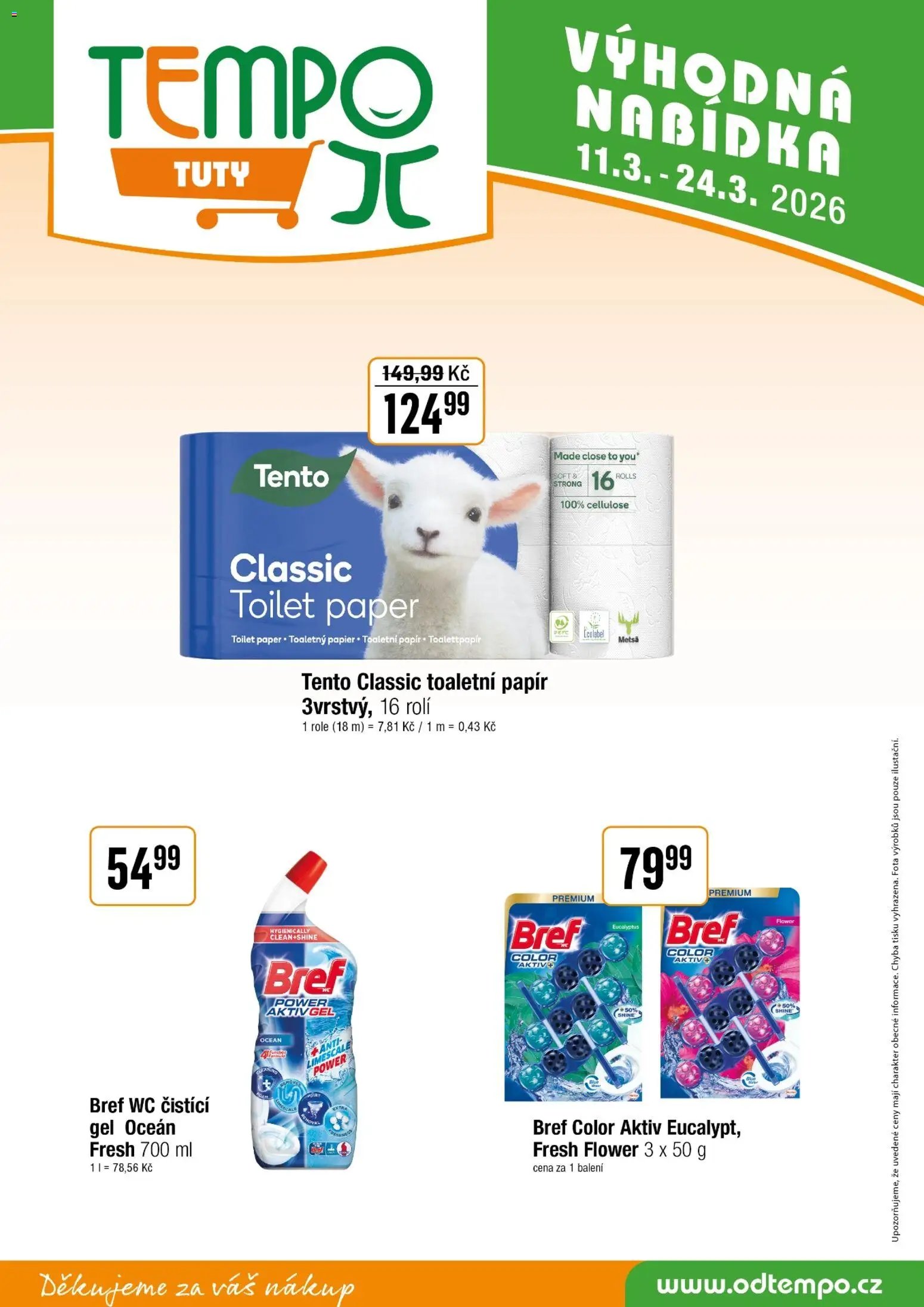 Tempo leták - Tuty (2026-03-11 - 2026-03-24)