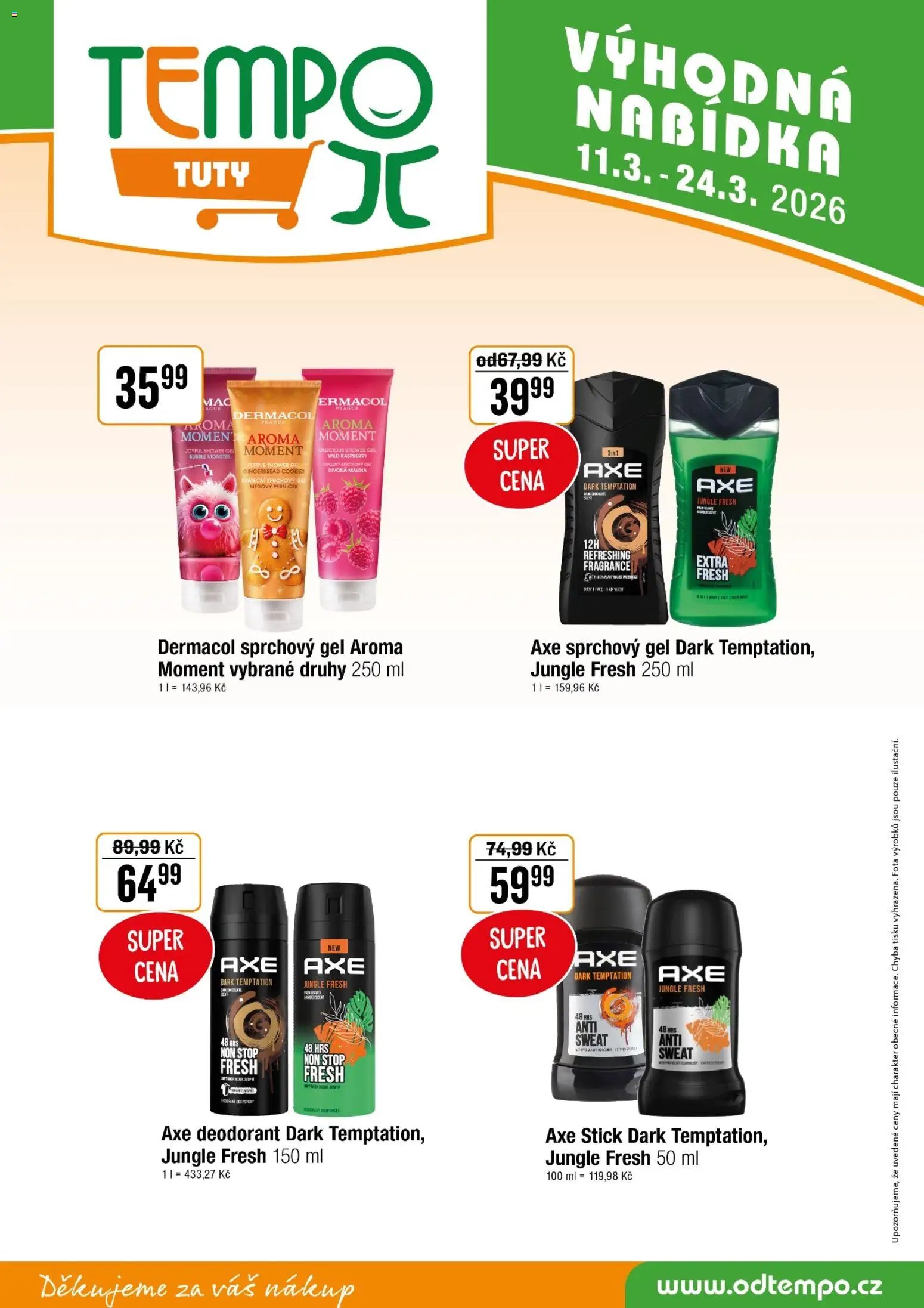 Tempo leták - Tuty (2026-03-11 - 2026-03-24)
