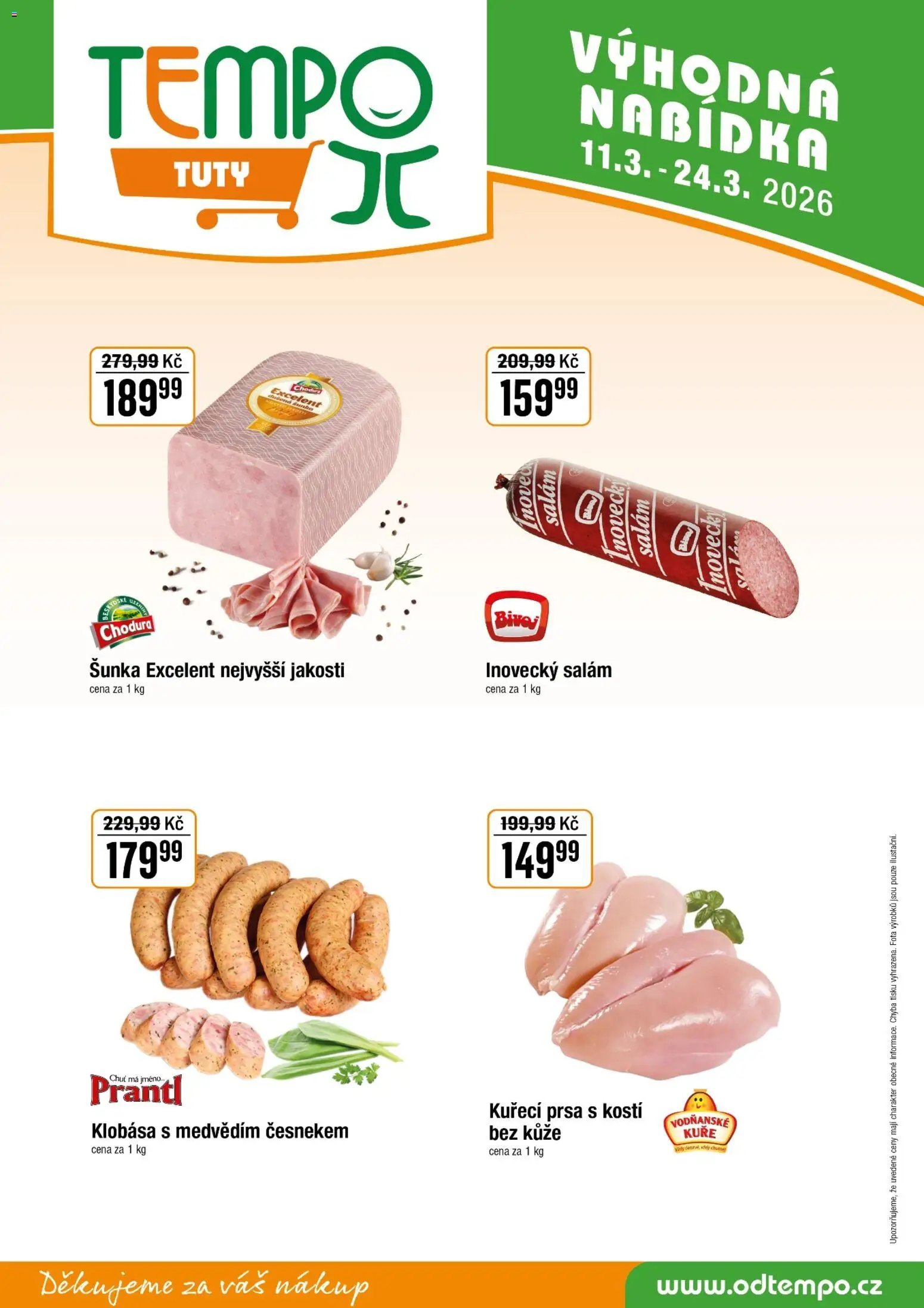 Tempo leták - Tuty (2026-03-11 - 2026-03-24)