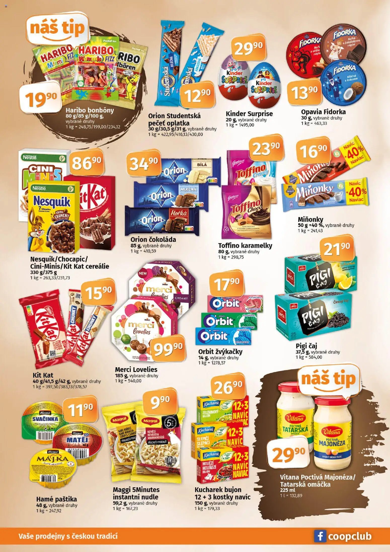 Coop leták - Tuty (2025-11-05 - 2025-11-18)