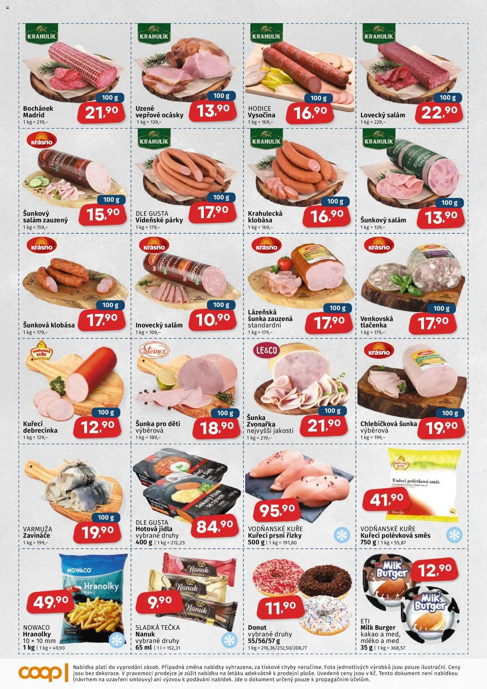 Coop leták - Východočeský region (2026-03-11 - 2026-03-24)