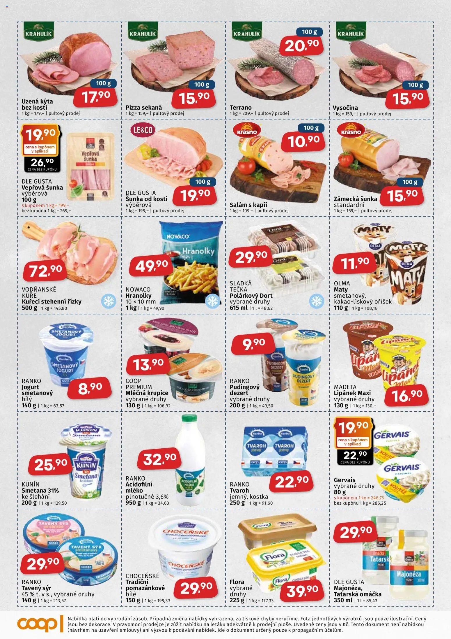 Coop leták - Východočeský region