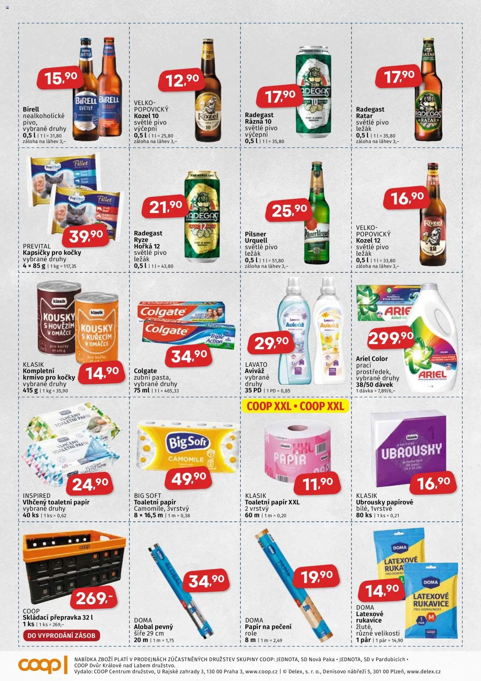 Coop leták - Východočeský region