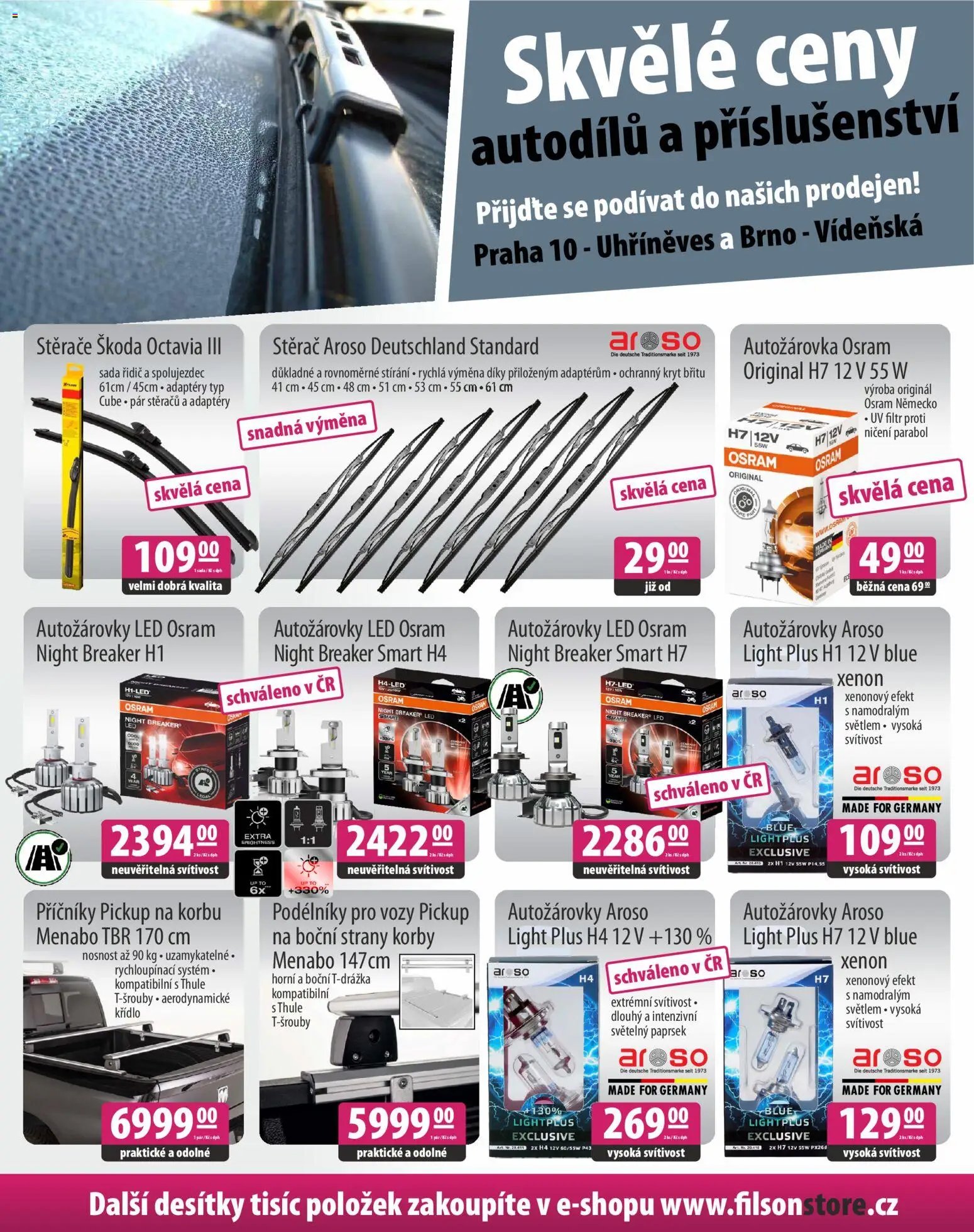 FILSON Store - Lepší ceny autopříslušenství nehledejte! (2025-10-23 - 2025-11-14)