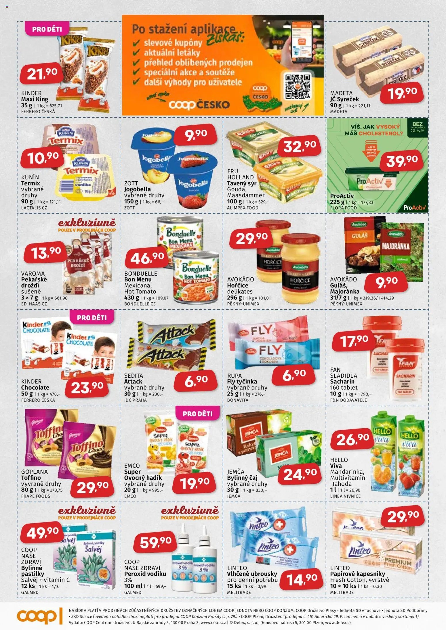 Coop leták - Západočeský region