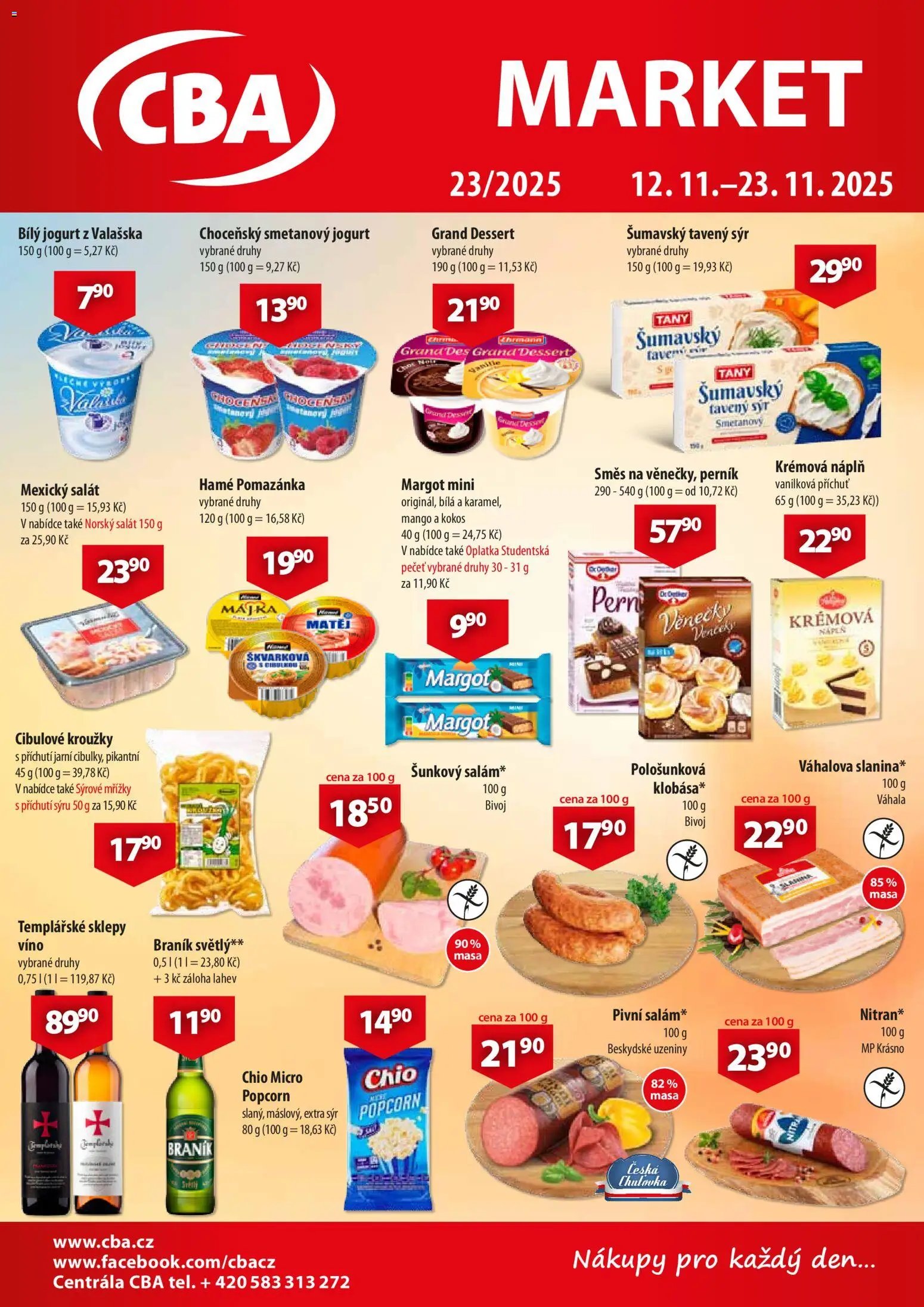 CBA leták - Market (2025-11-12 - 2025-11-23)