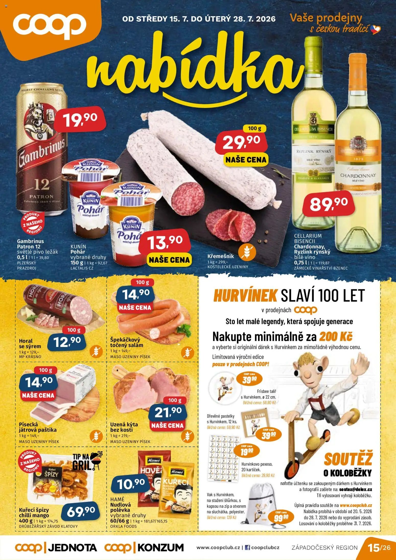 Coop leták - Západočeský region
