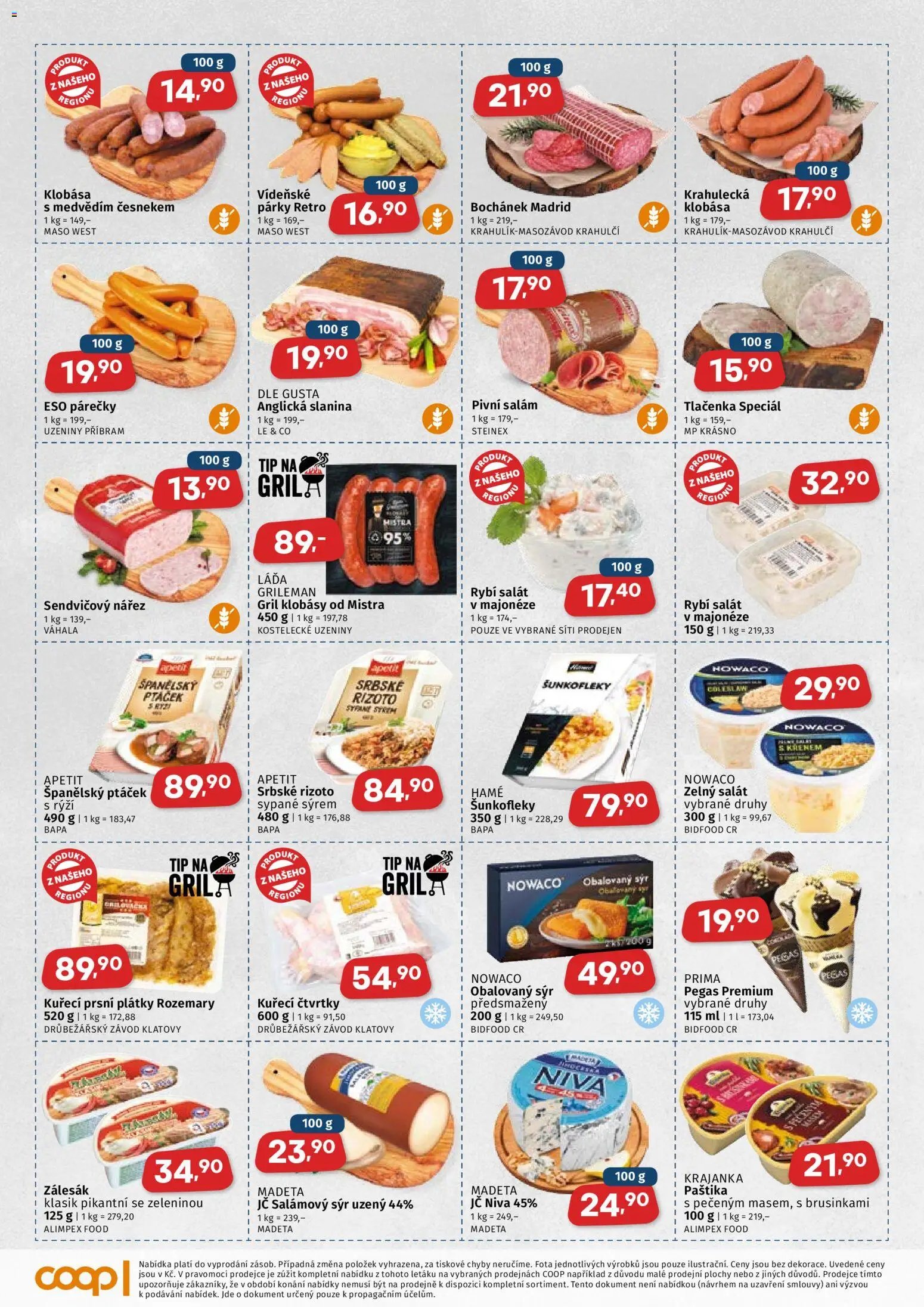 Coop leták - Západočeský region