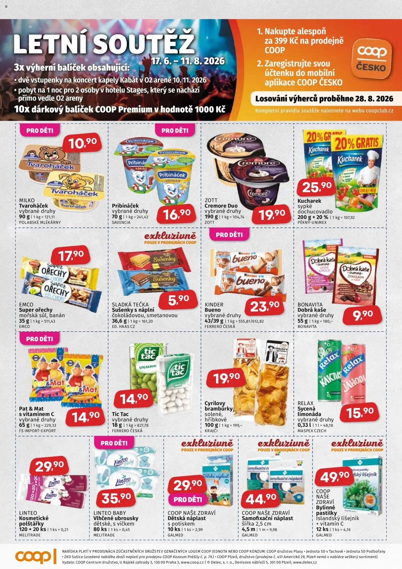 Coop leták - Západočeský region