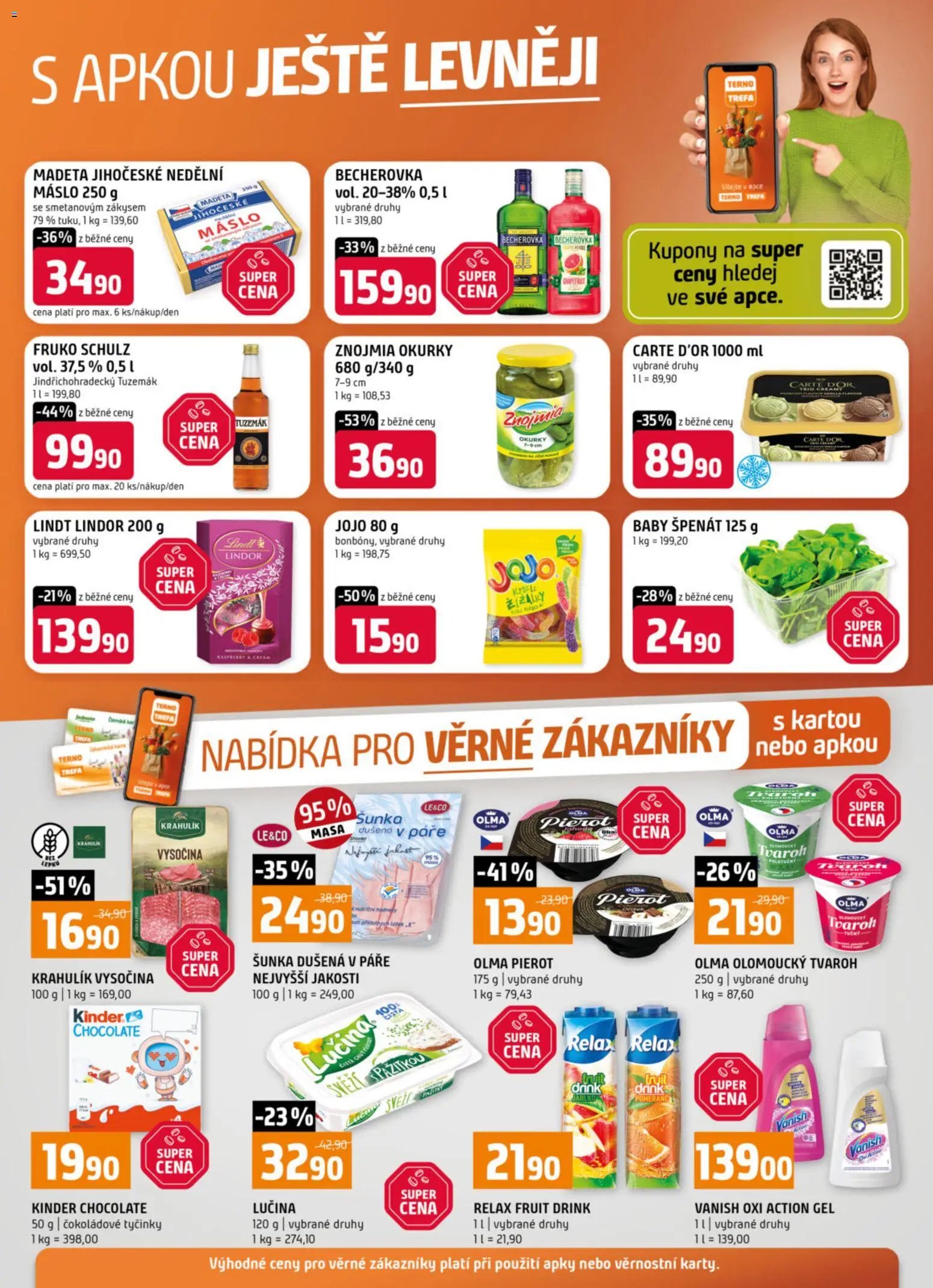 Terno leták - Nabídka pro věrné zákazníky (2026-04-01 - 2026-04-07)