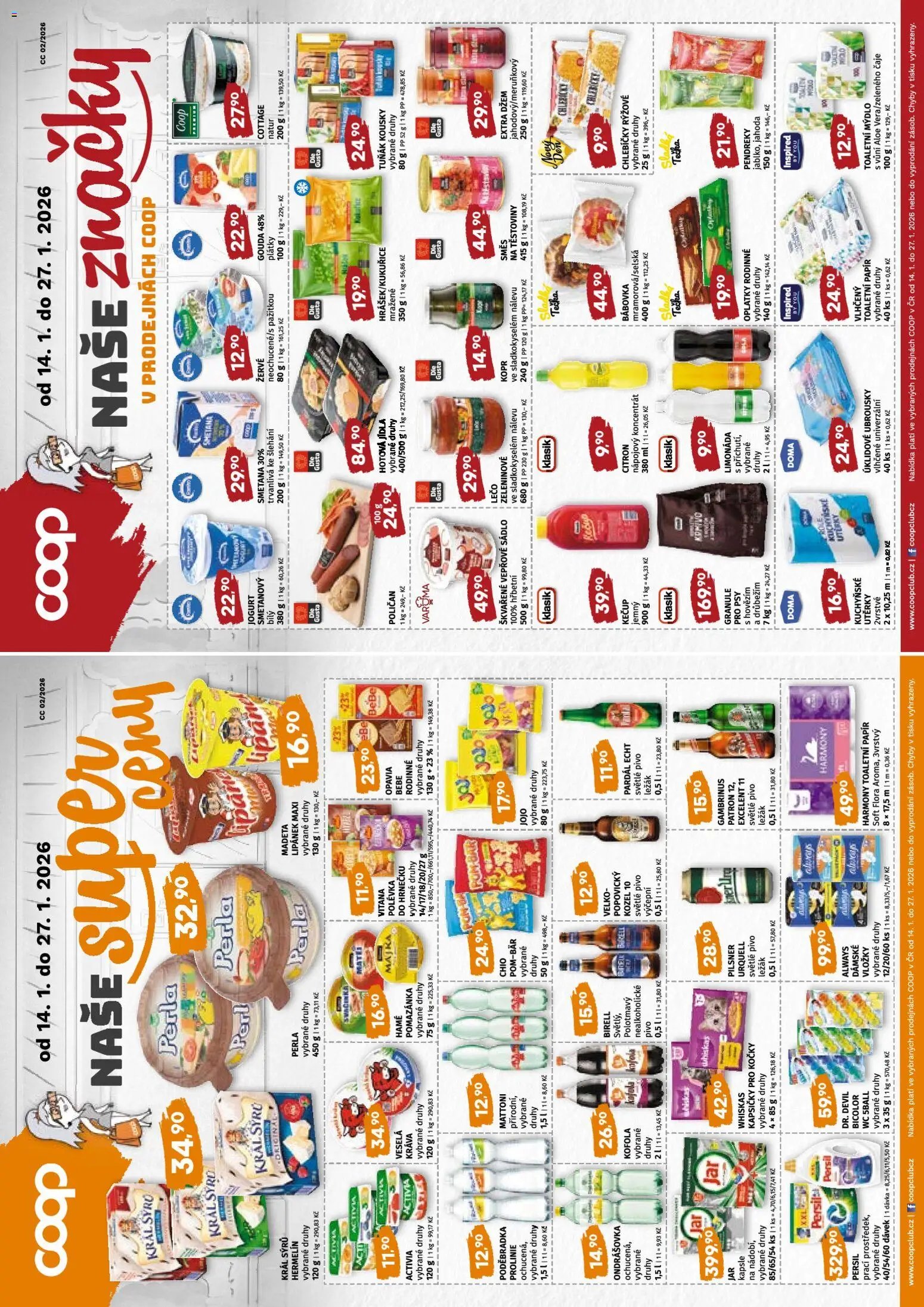 Coop leták (2026-01-14 - 2026-01-27)
