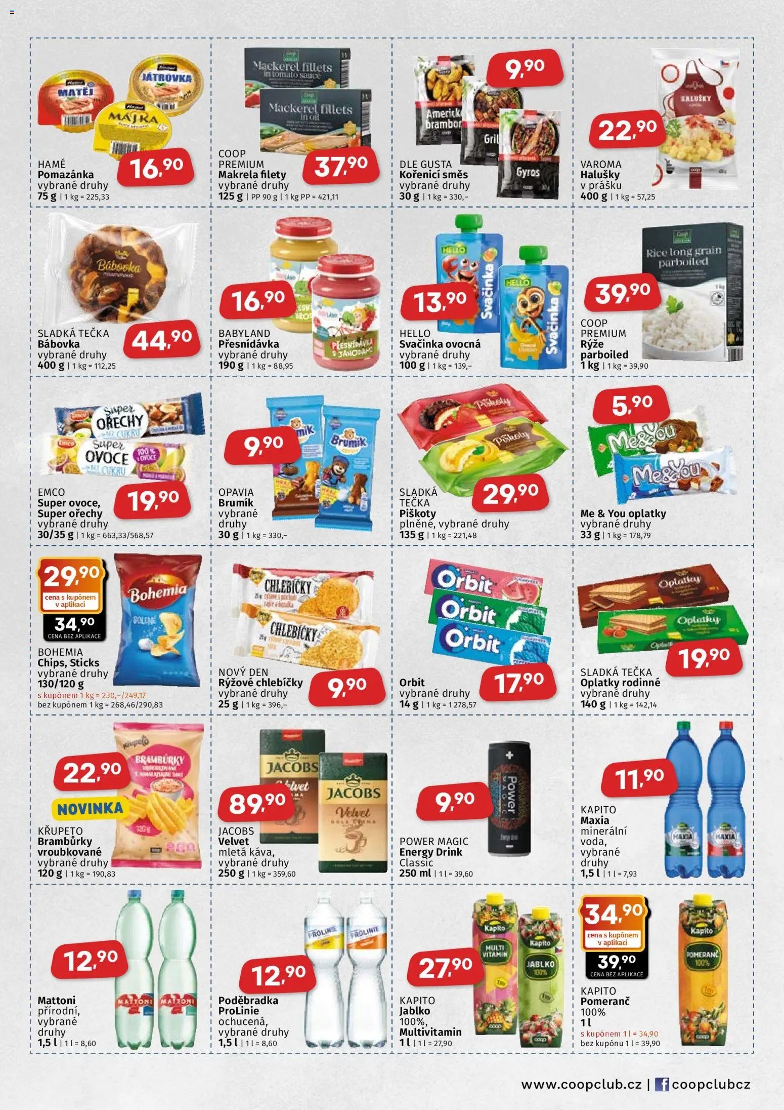 Coop leták - Východočeský region