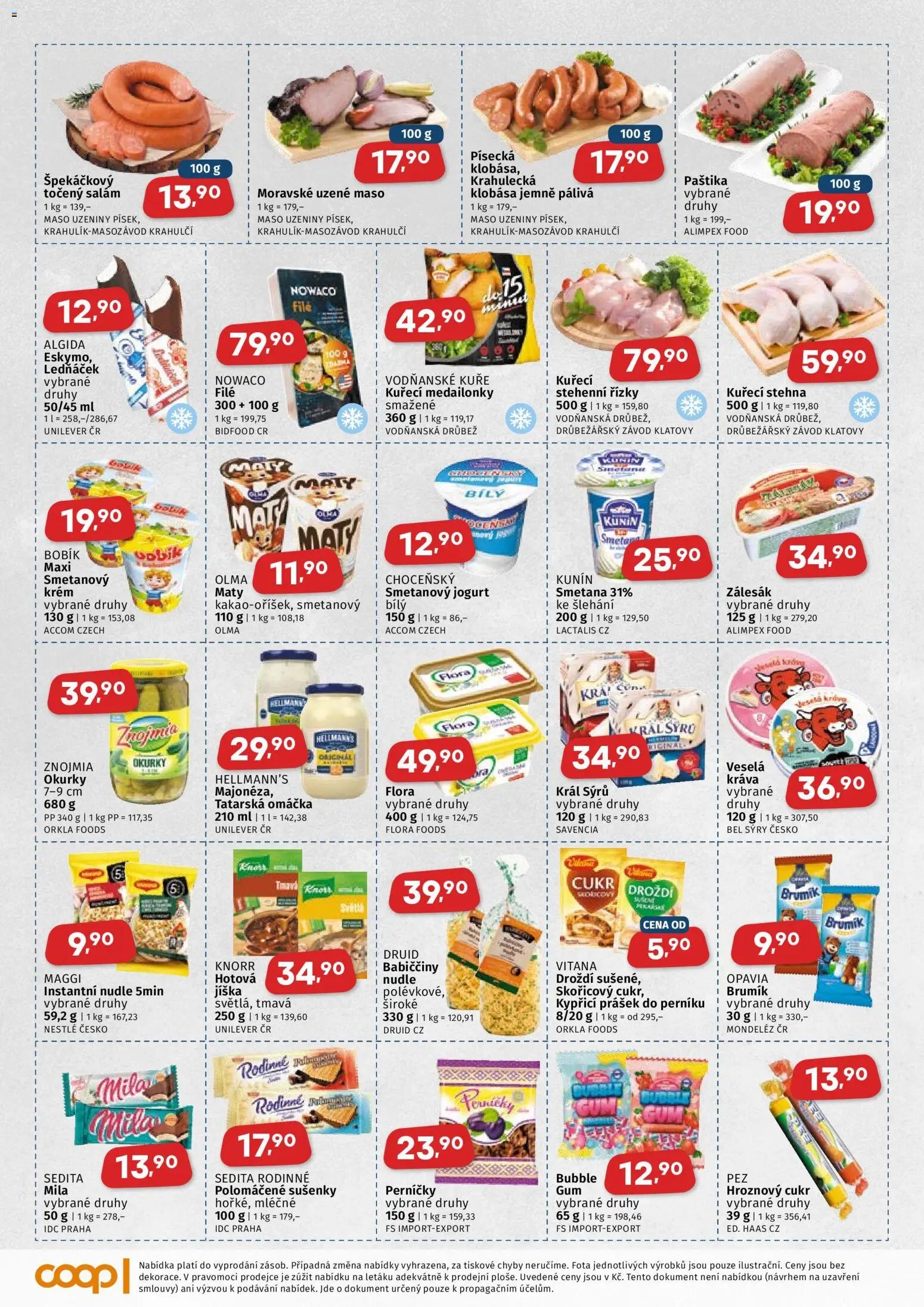 Coop leták - Středočeský region (2026-03-25 - 2026-04-07)