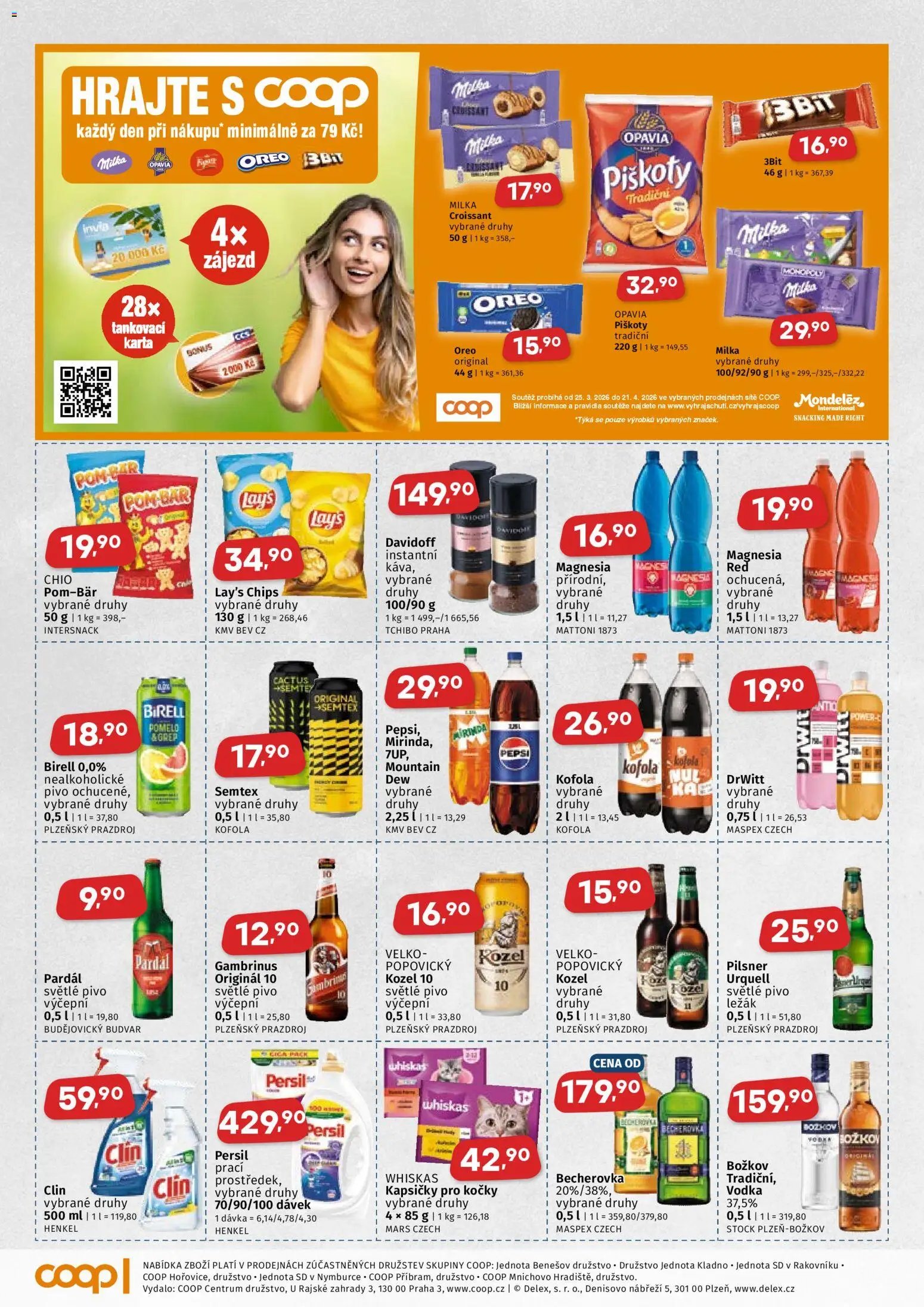 Coop leták - Středočeský region (2026-03-25 - 2026-04-07)