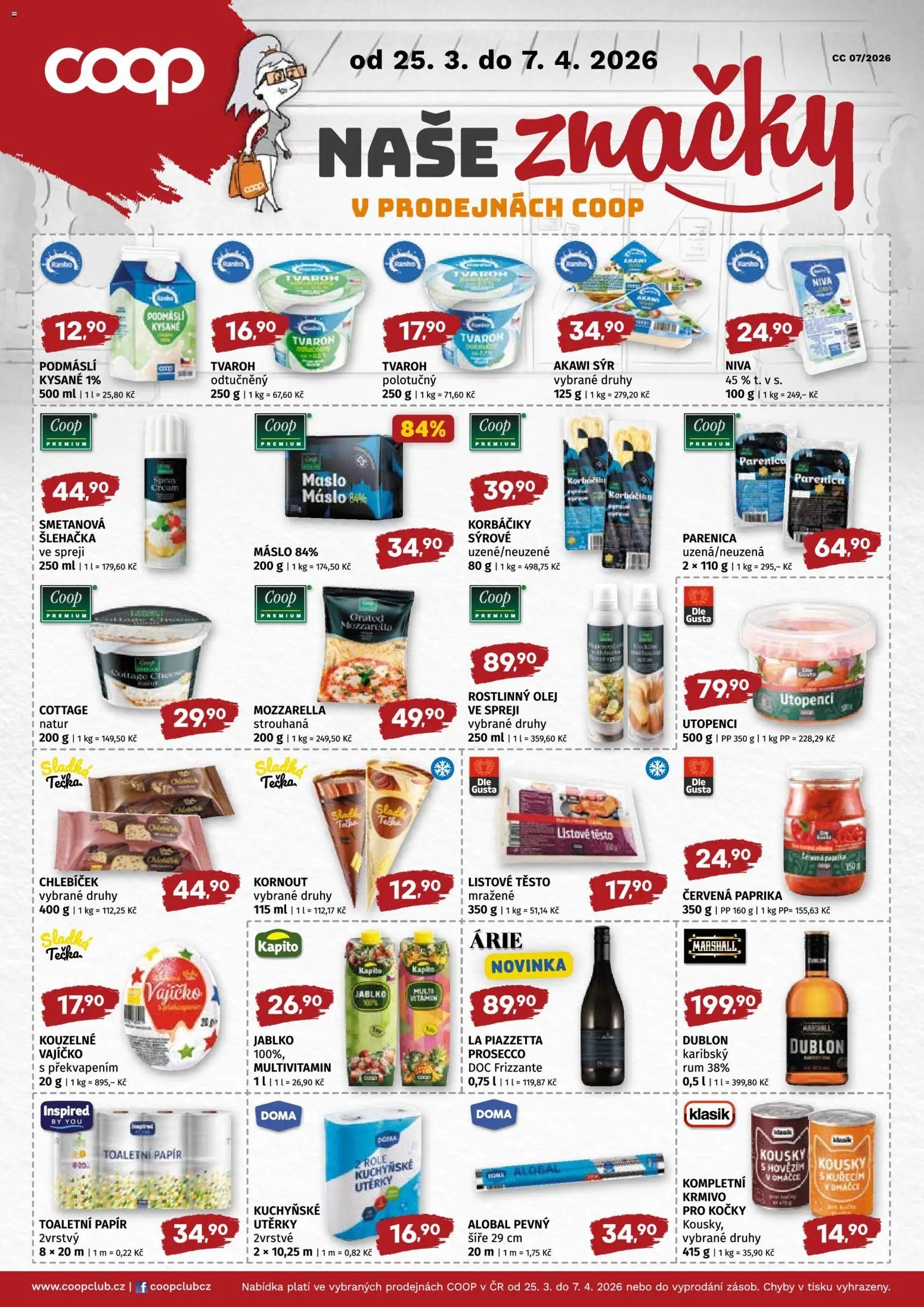 Coop leták - Středočeský region (2026-03-25 - 2026-04-07)