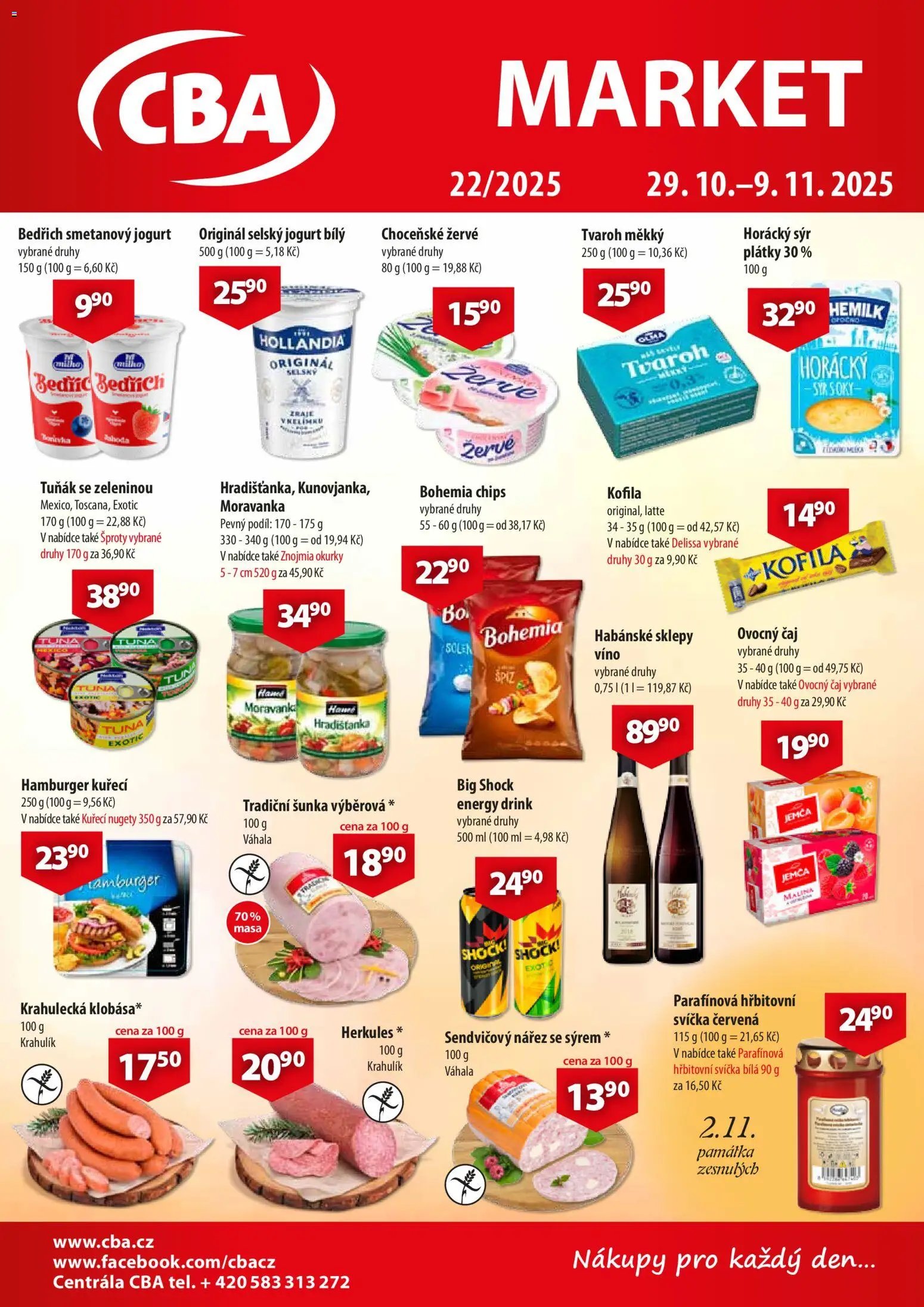 CBA leták - Market (2025-10-29 - 2025-11-09)