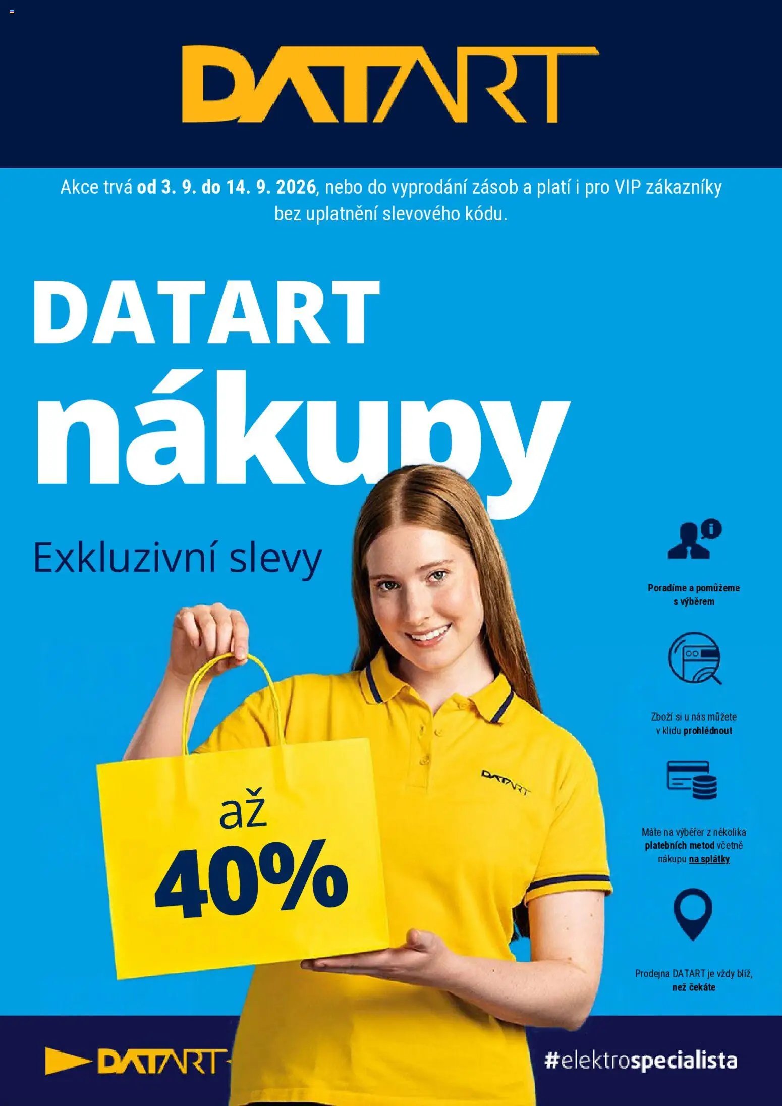Datart leták