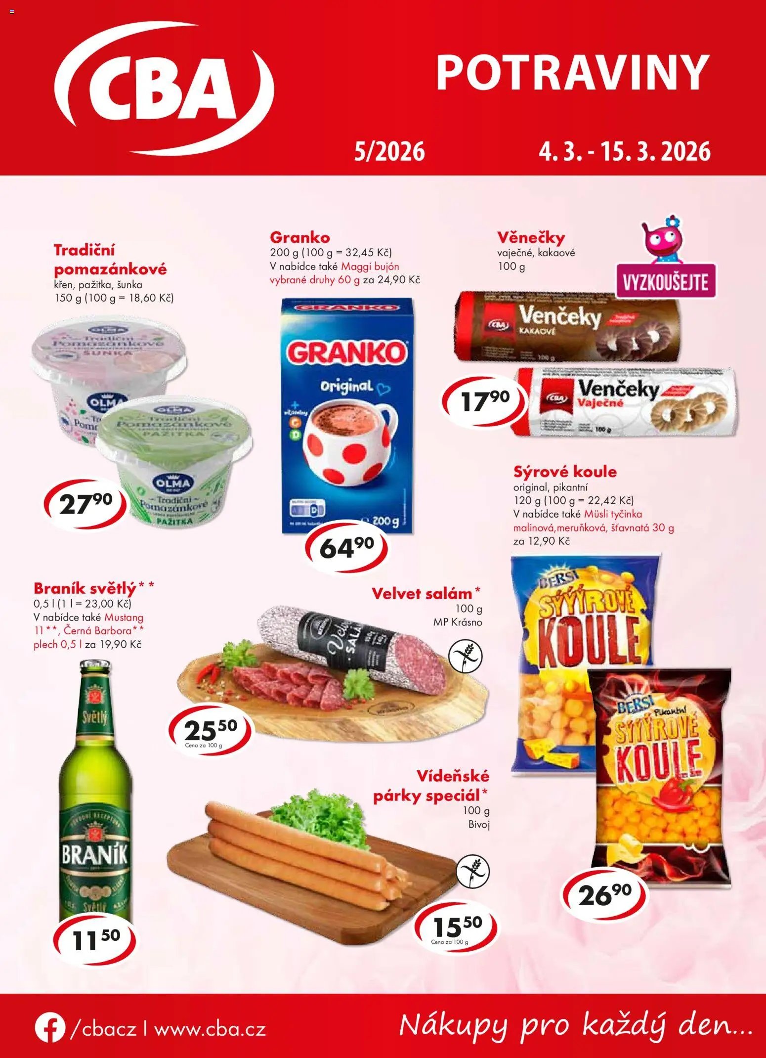 CBA leták (2026-03-04 - 2026-03-15)