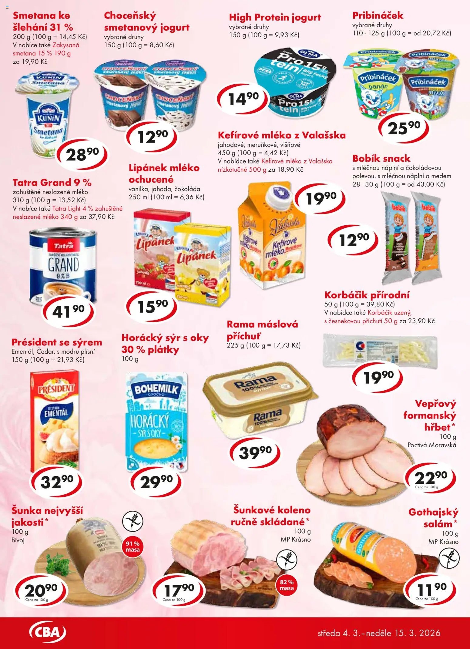 CBA leták (2026-03-04 - 2026-03-15)