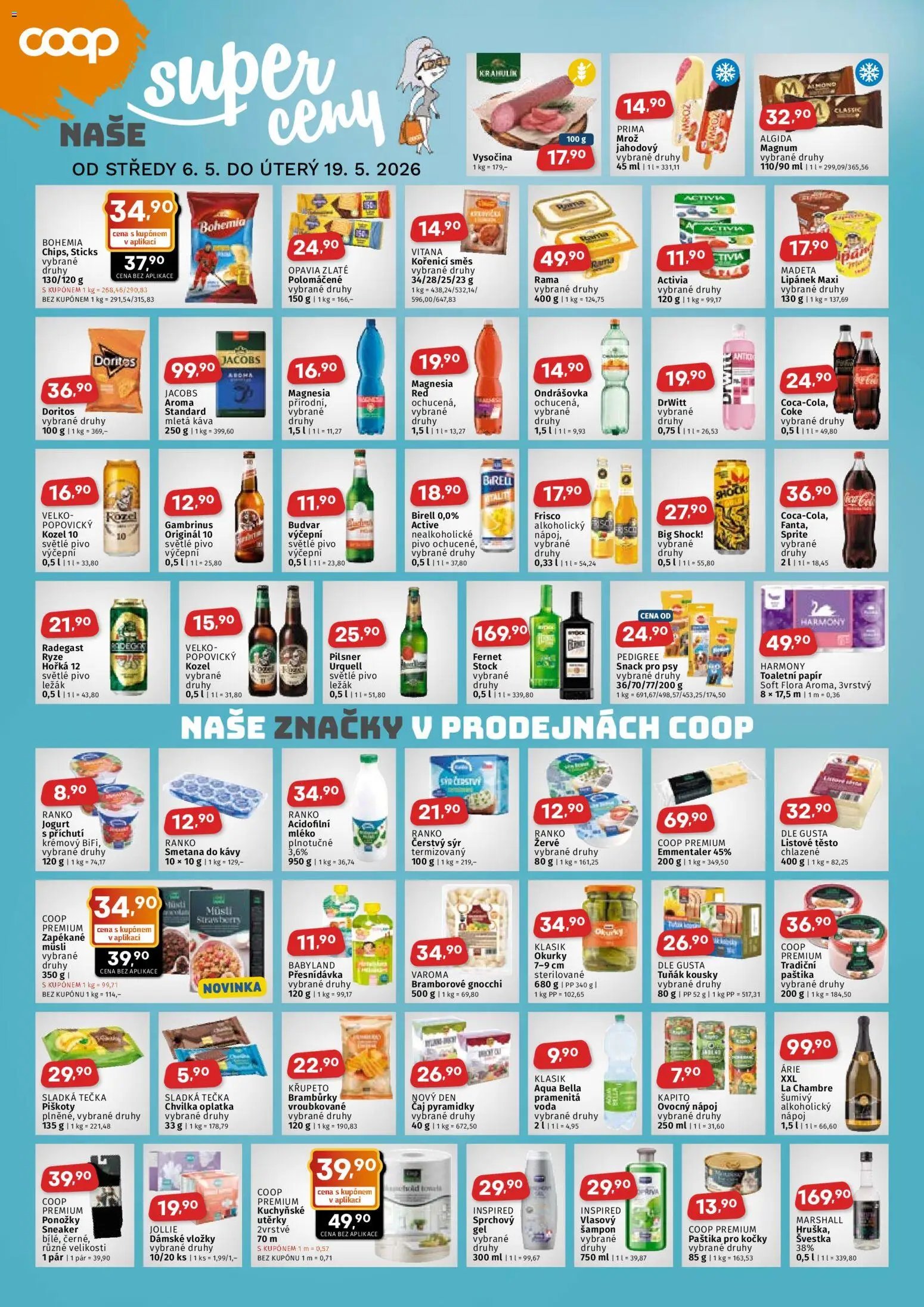 Coop leták - Jihočeský region (2026-05-06 - 2026-05-19)
