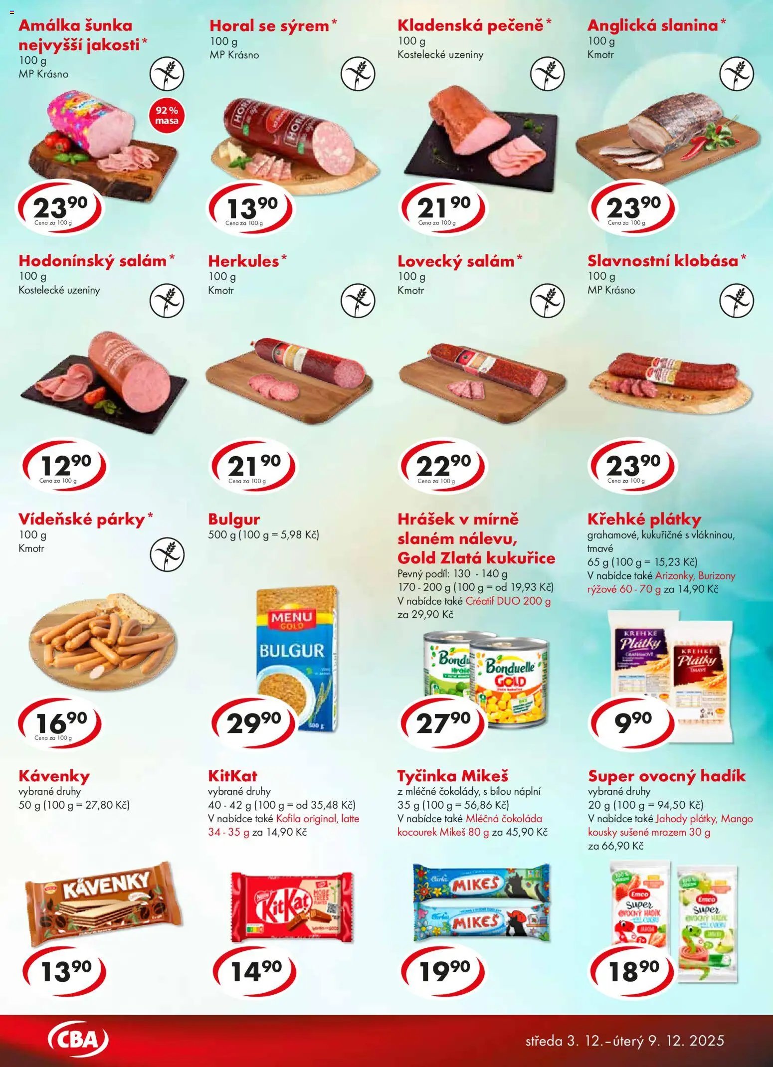 CBA leták - Premium (2025-12-03 - 2025-12-09)