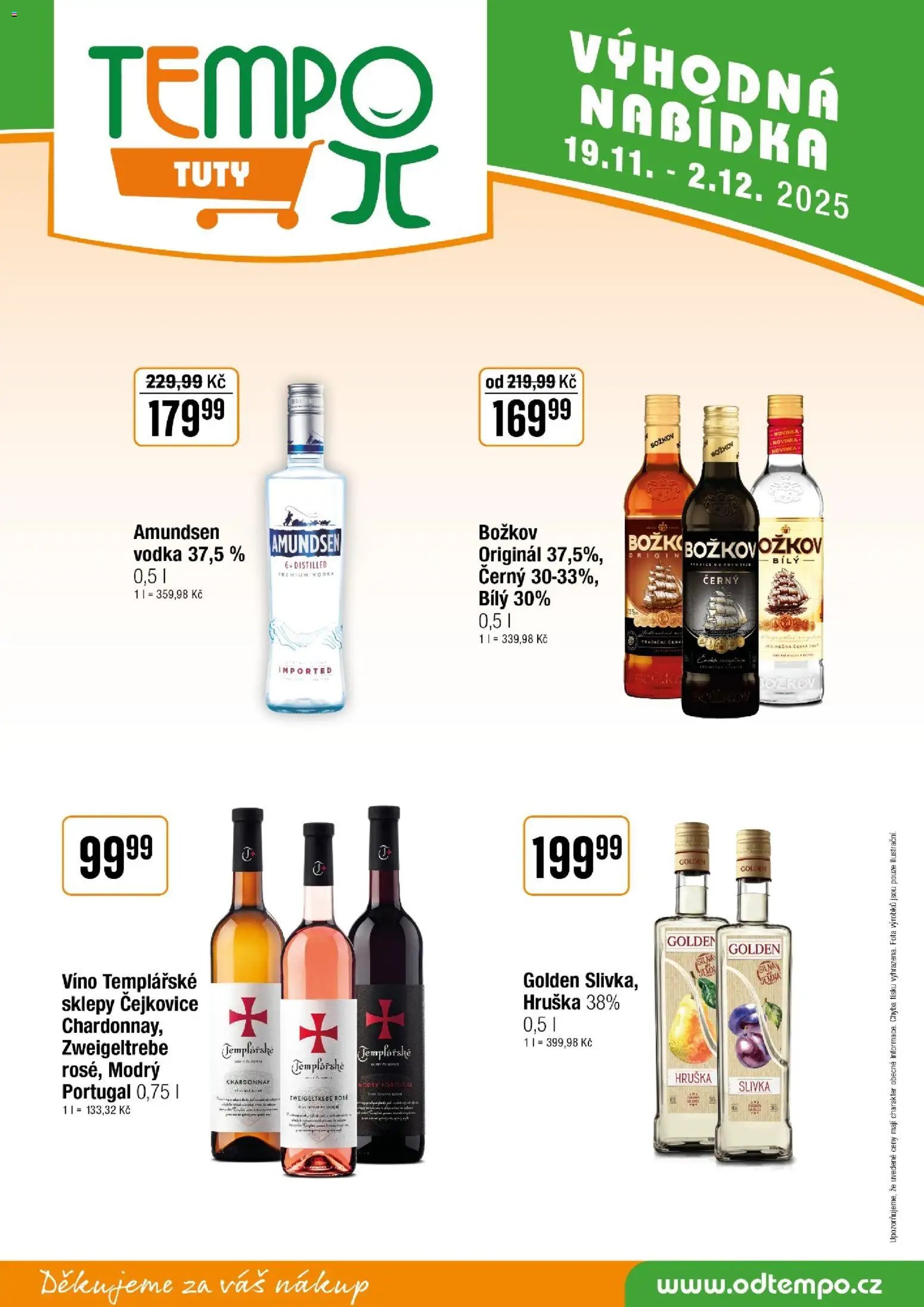 Tempo leták - Tuty (2025-11-19 - 2025-12-02)