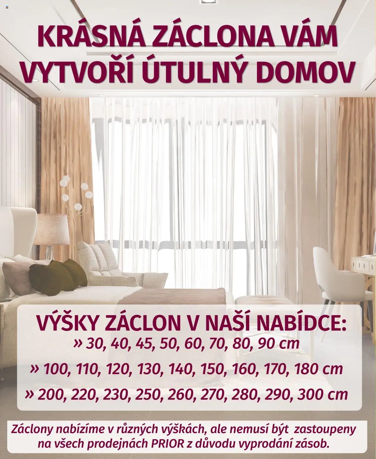 Prior - Katalog záclon a voálů (2025-01-16 - 2025-12-31)
