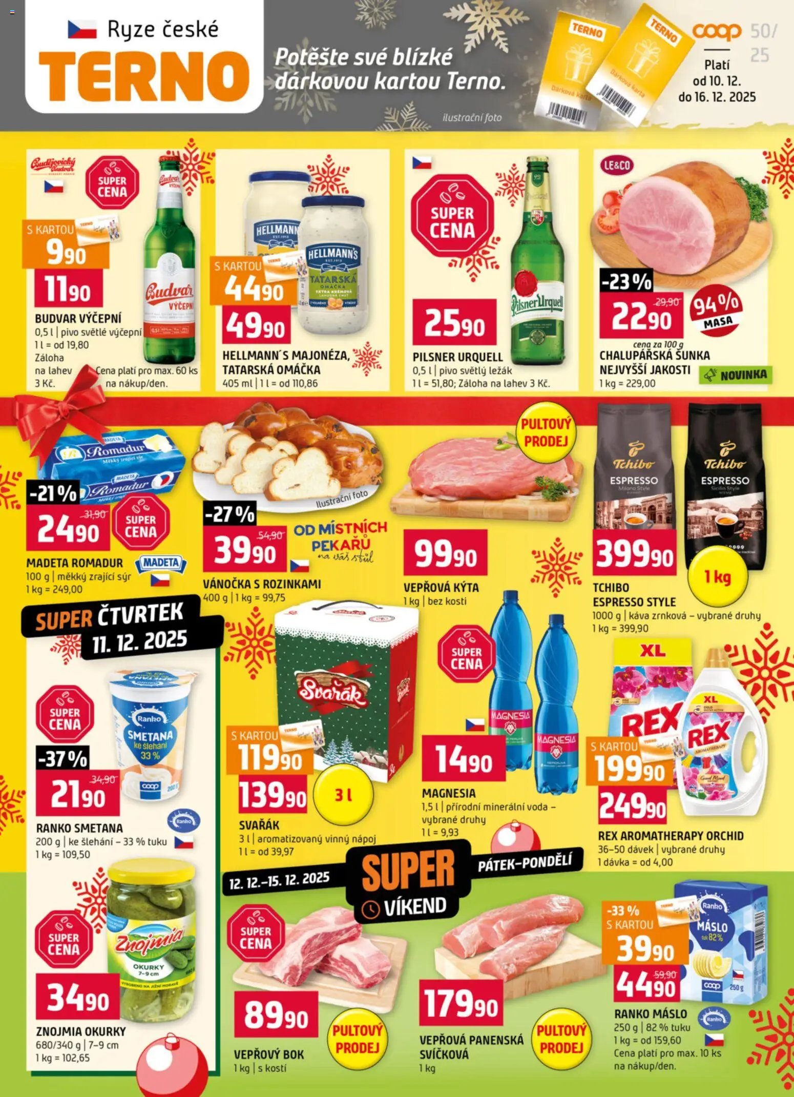 Terno leták (2025-12-10 - 2025-12-16)