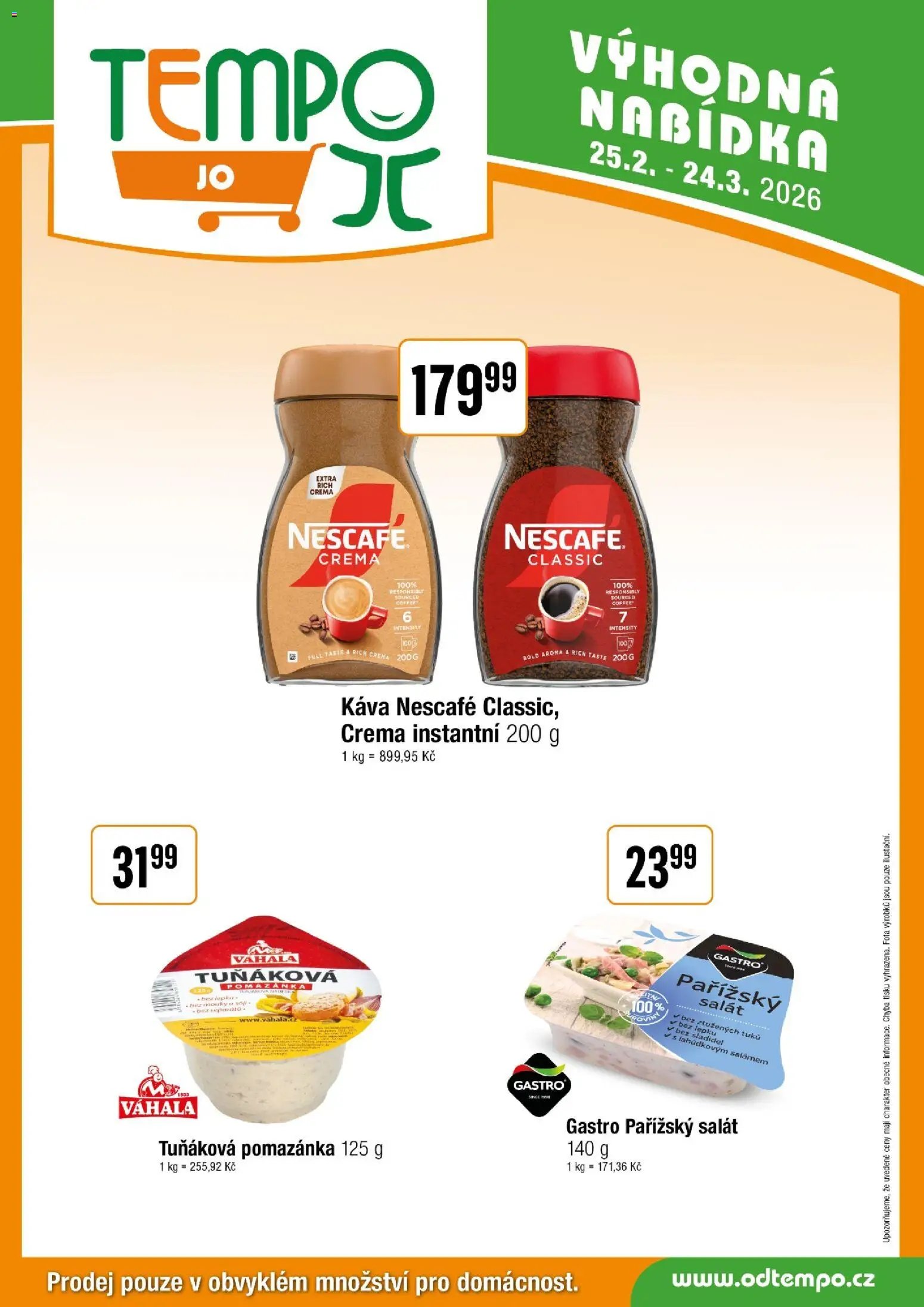 Tempo leták - JO (2026-02-25 - 2026-03-24)