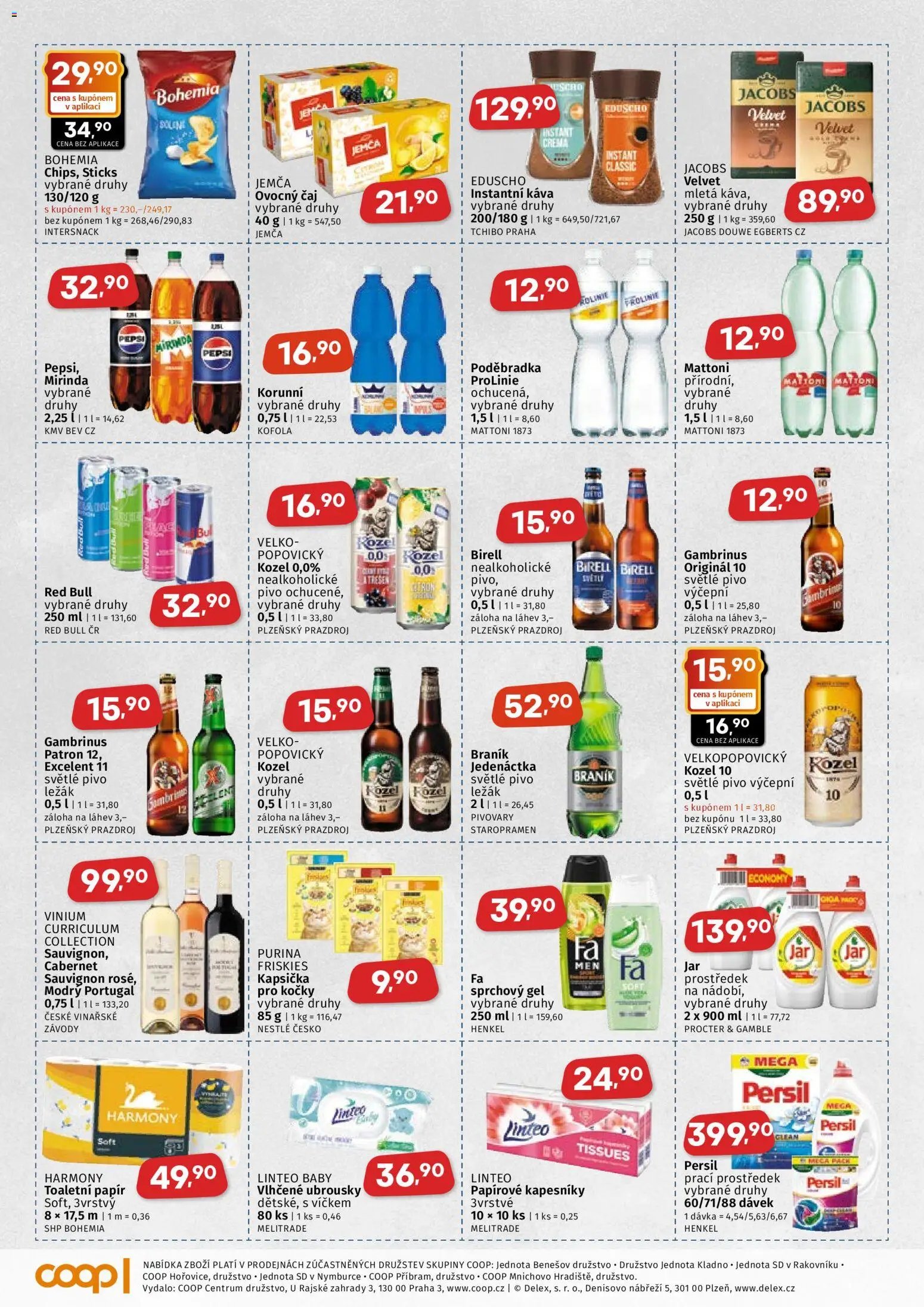 Coop leták - Středočeský region