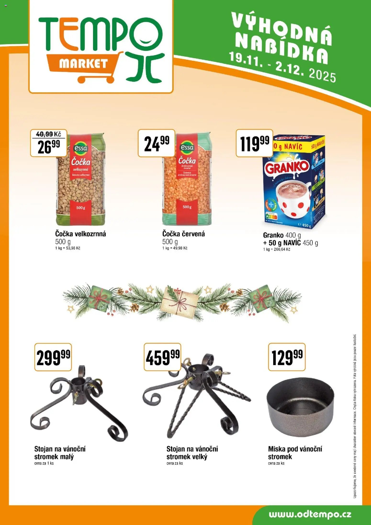 Tempo leták (2025-11-19 - 2025-12-02)