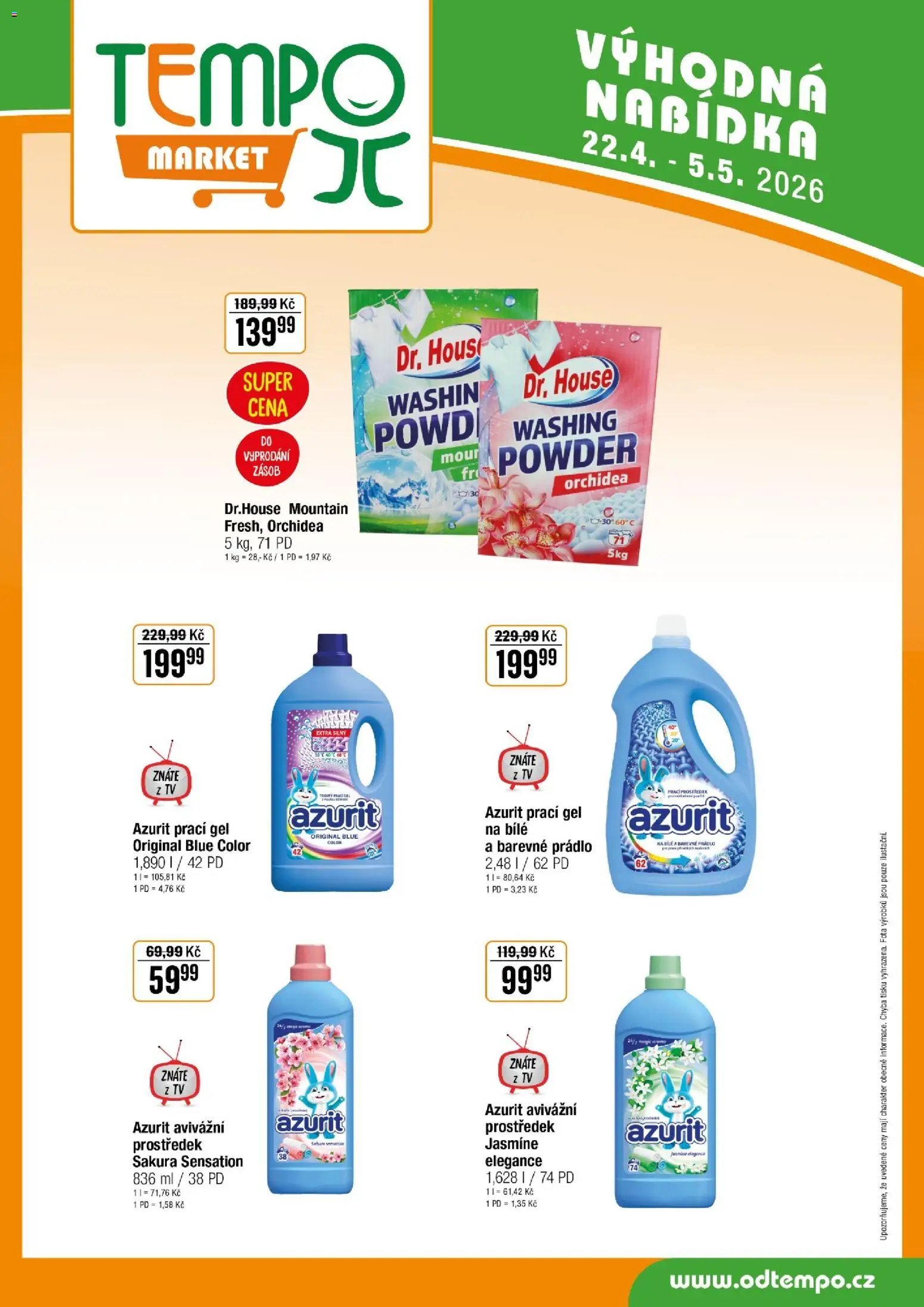 Tempo leták (2026-04-22 - 2026-05-05)