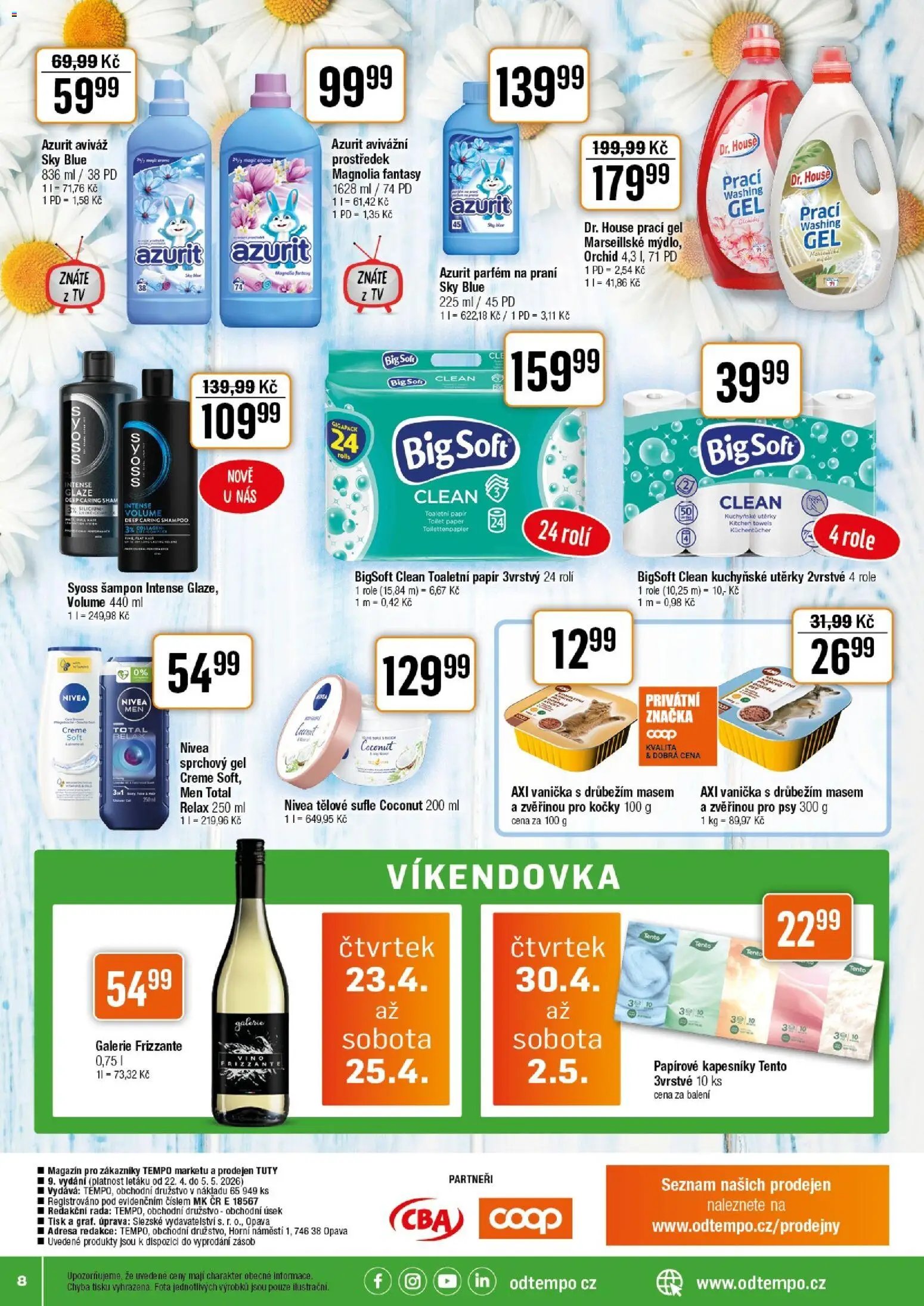 Tempo leták (2026-04-22 - 2026-05-05)