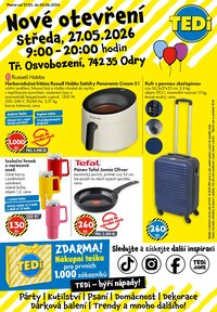 TEDi leták - Odry