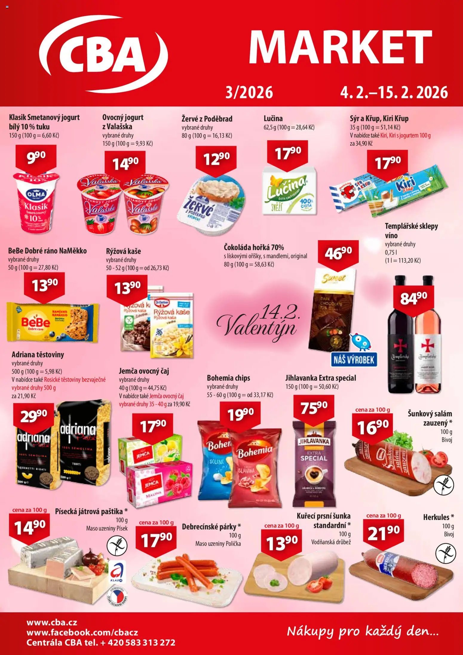 CBA leták - Market (2026-02-04 - 2026-02-15)