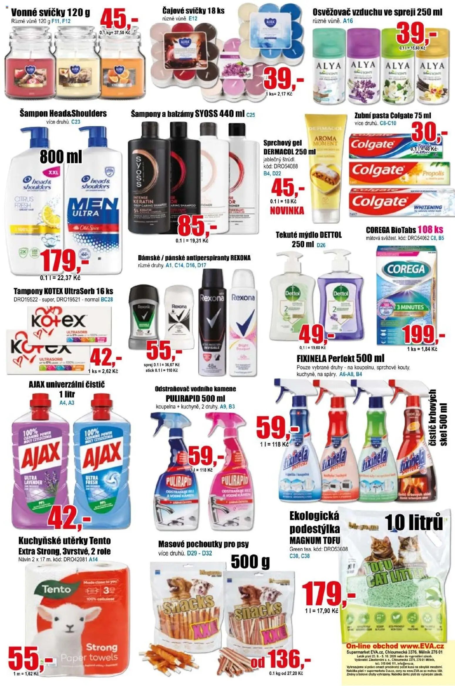Eva supermarket leták