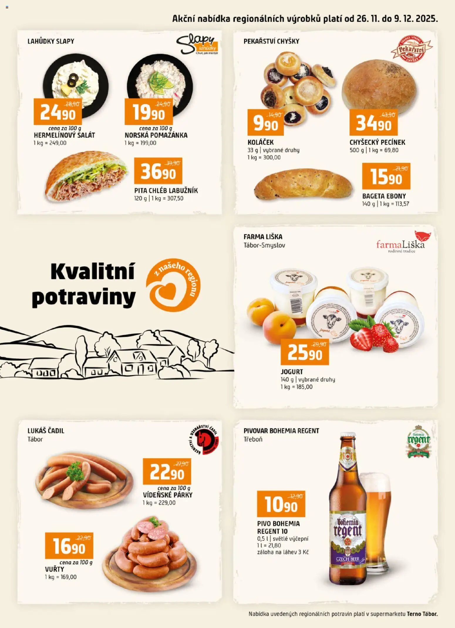 Terno leták - Tábor (2025-11-26 - 2025-12-02)