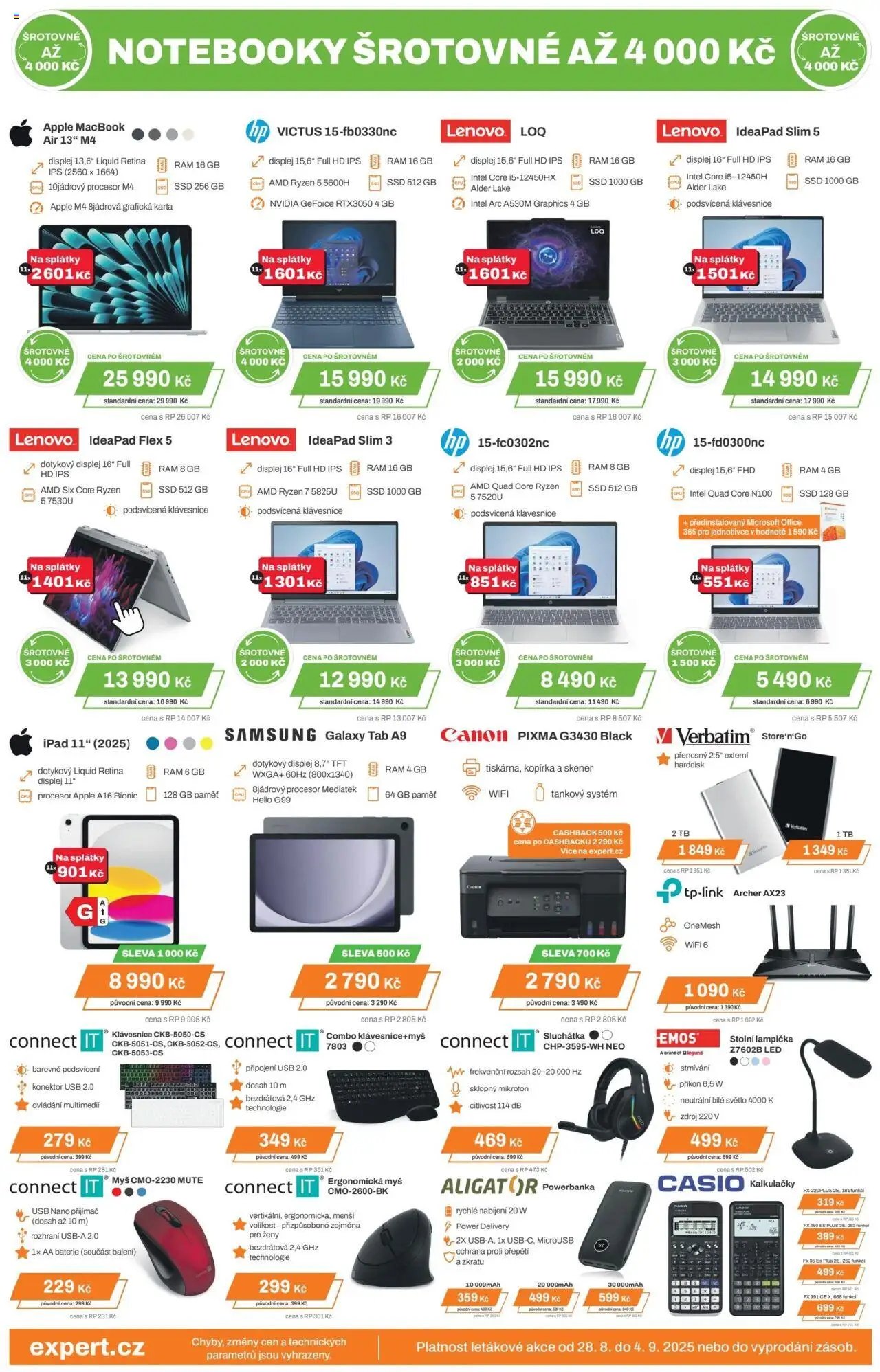 Expert elektro leták (2025-09-28 - 2026-09-04)